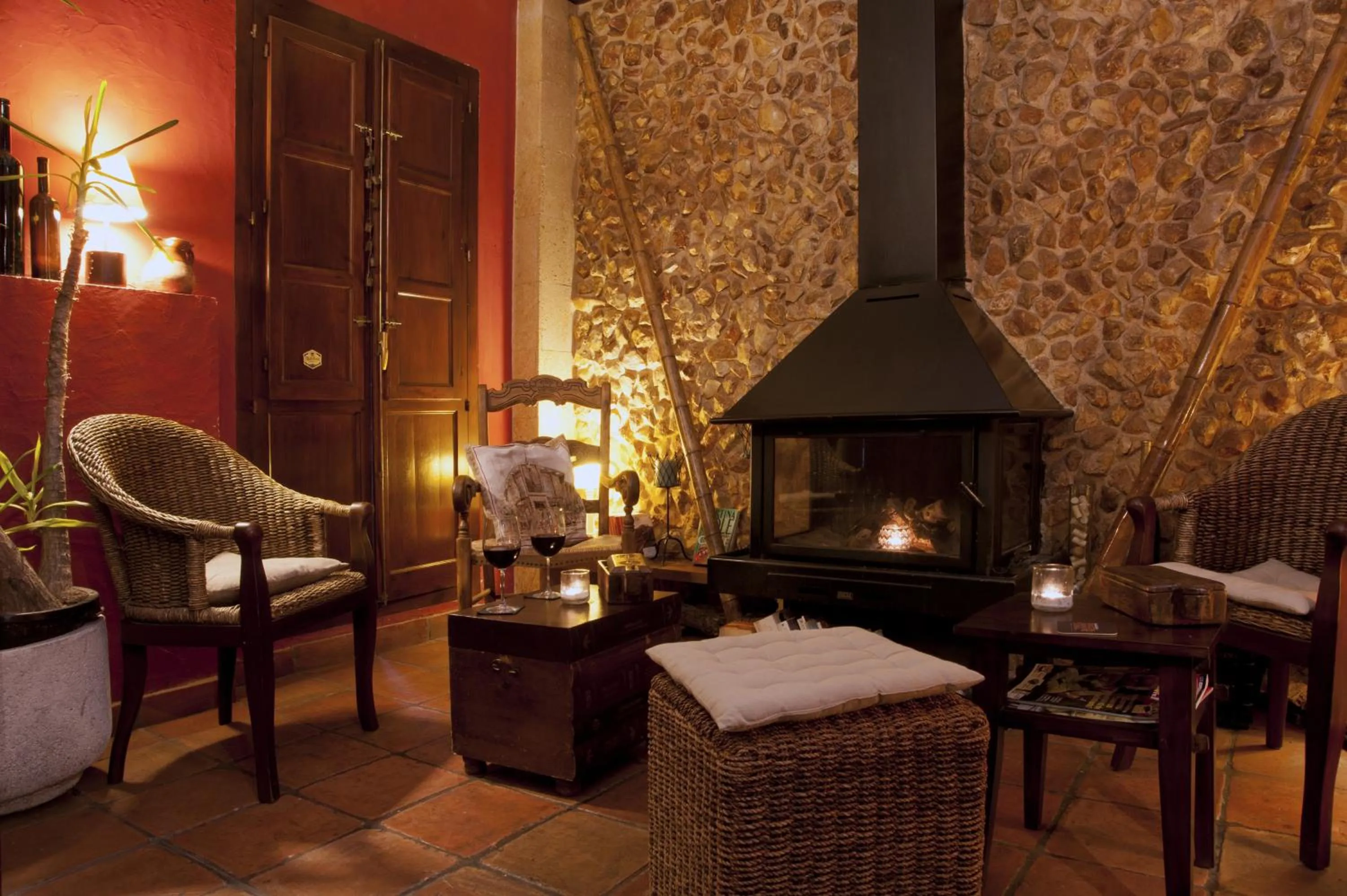 Lobby or reception in Hotel Triskel