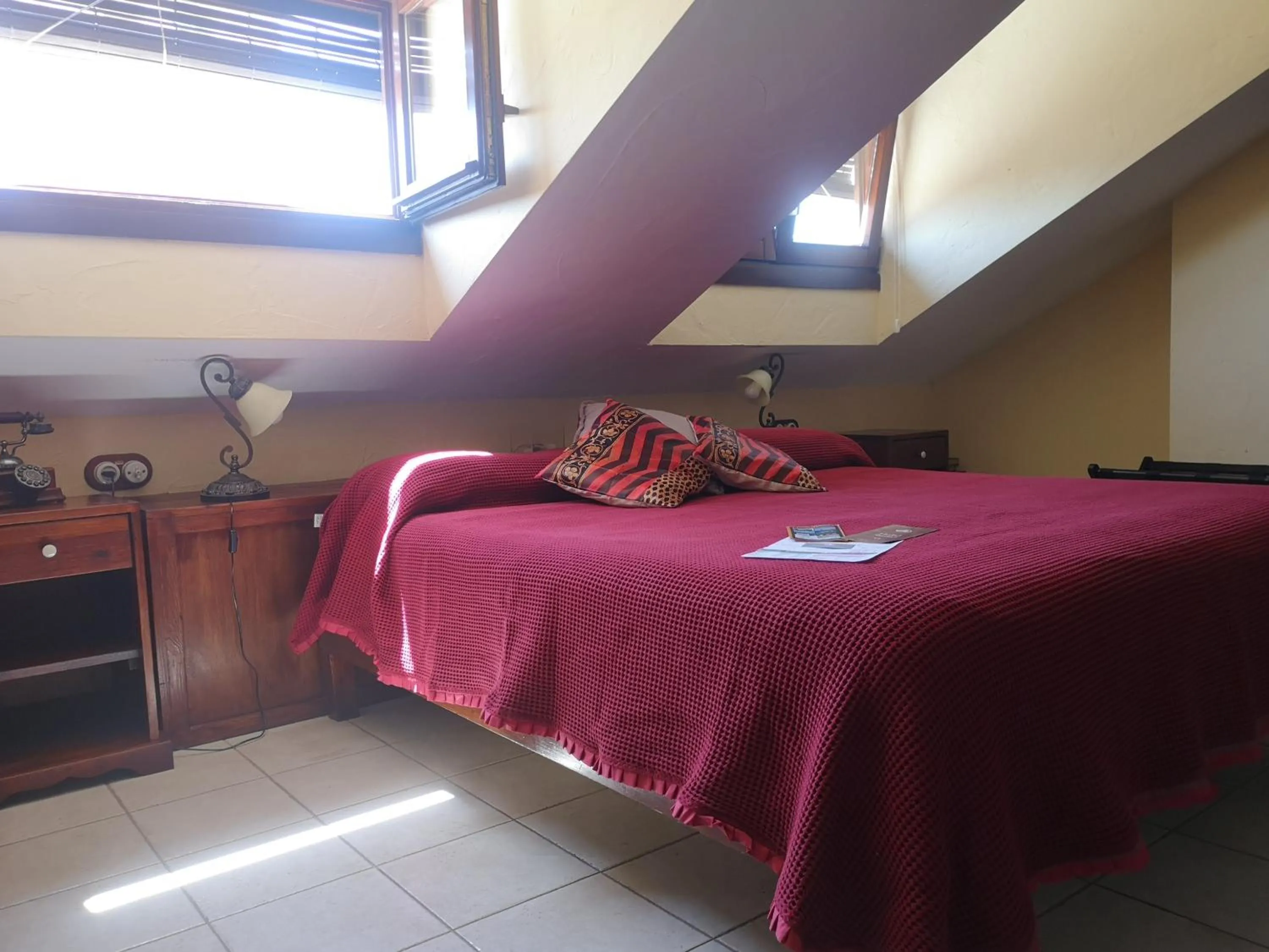 Bedroom, Bed in Hotel Triskel