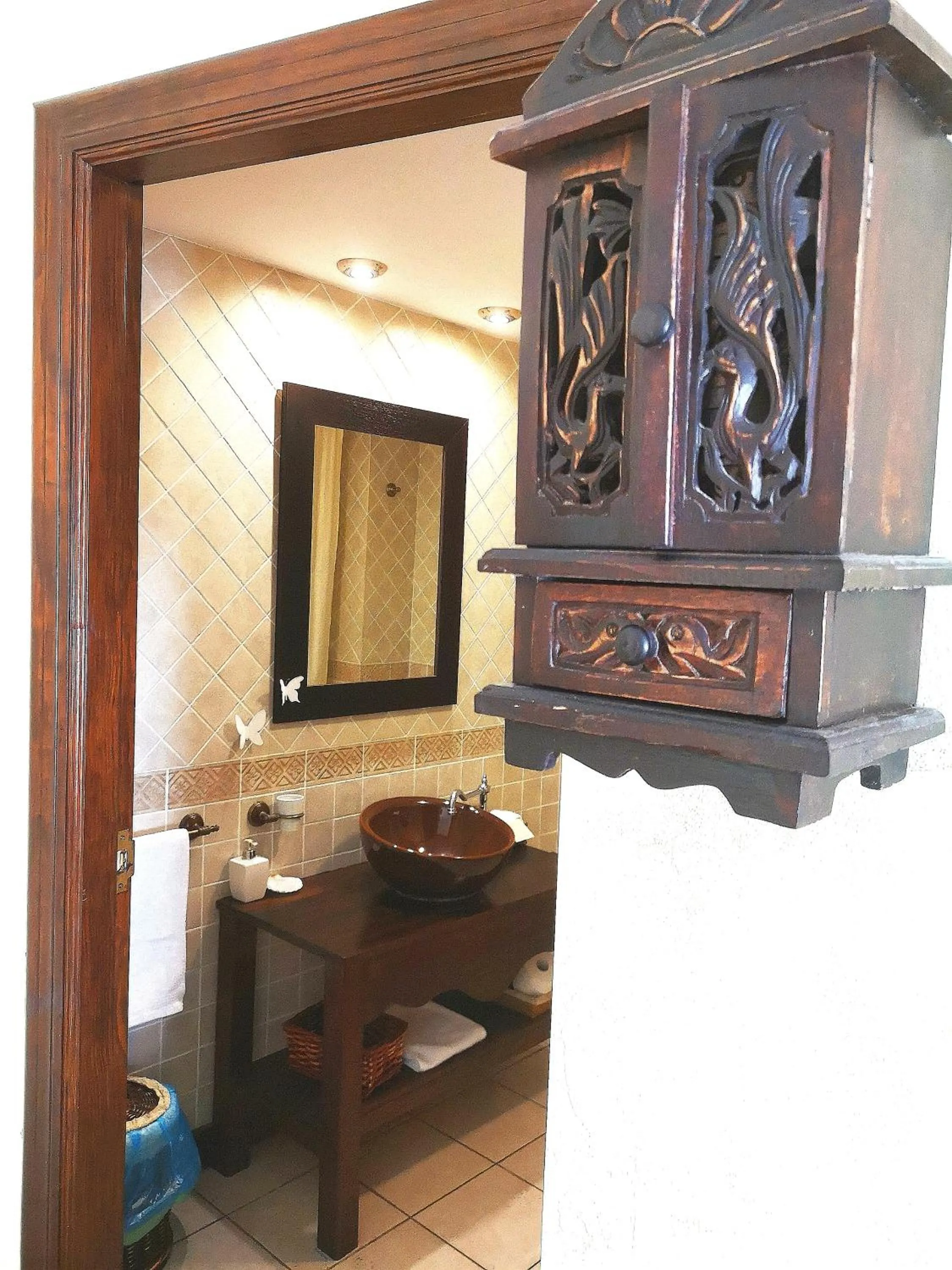 Bathroom in Hotel Triskel