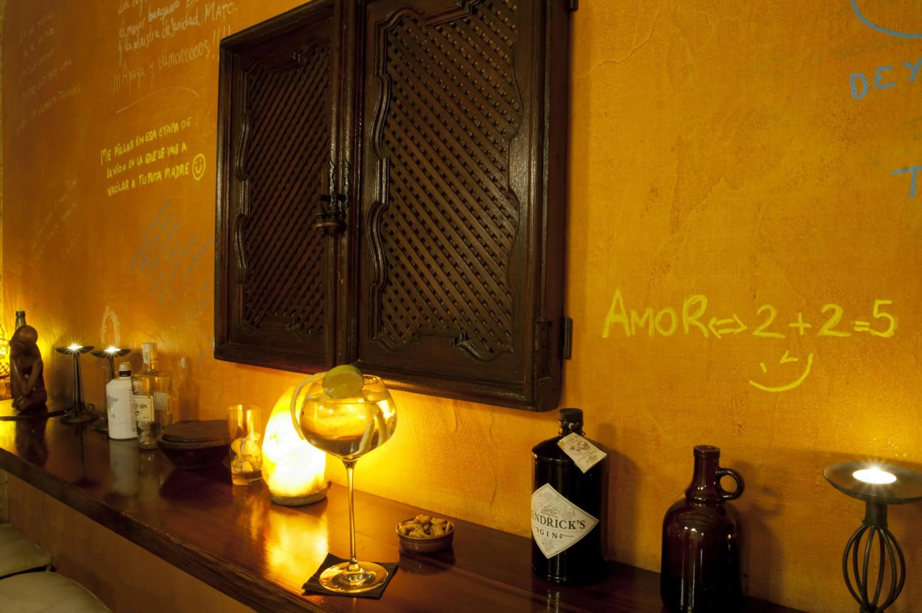 Decorative detail in Hotel Triskel