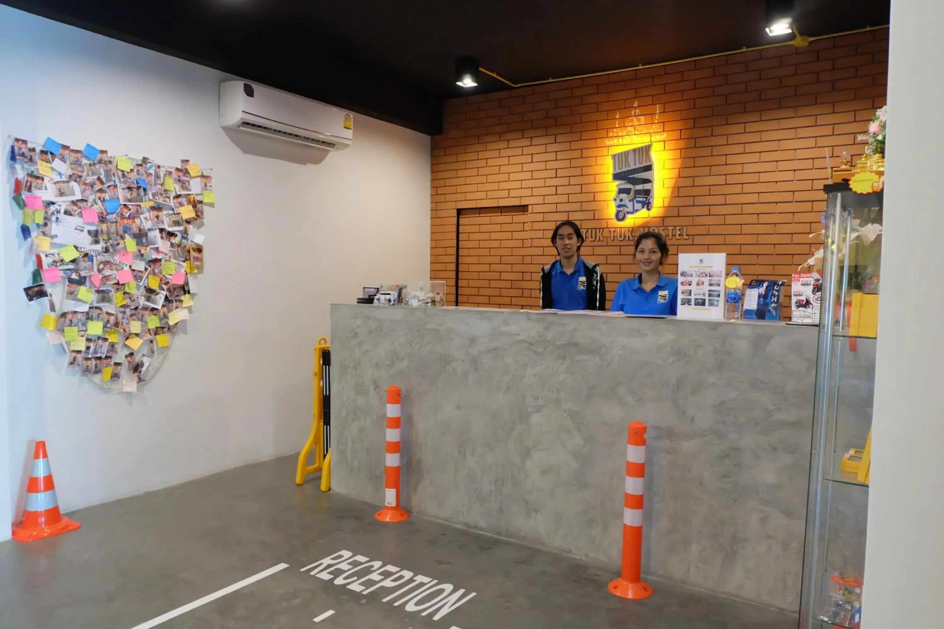 Lobby or reception in Tuk Tuk Hostel Lobby or reception in Tuk Tuk Hostel