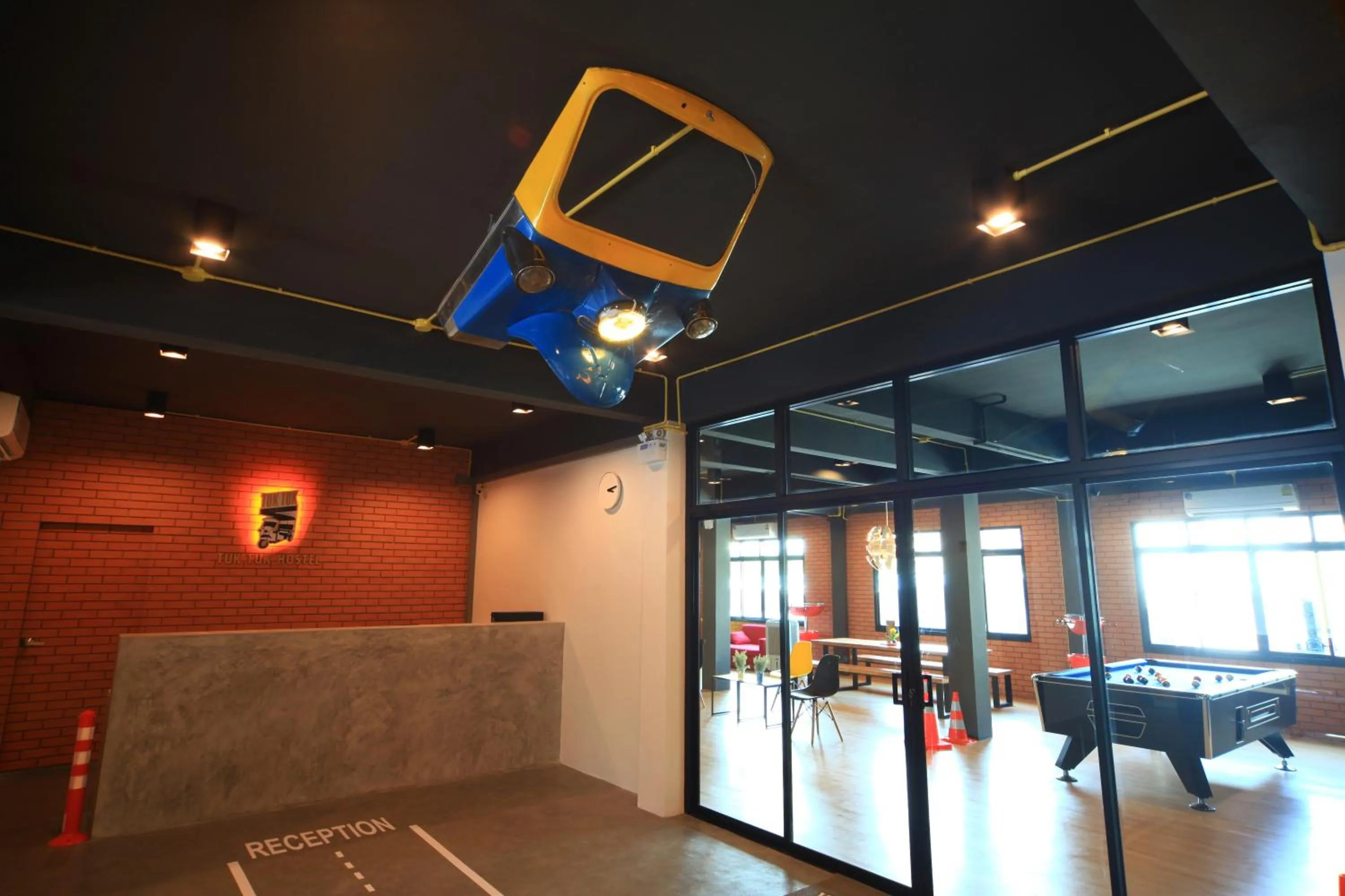 Lobby or reception in Tuk Tuk Hostel