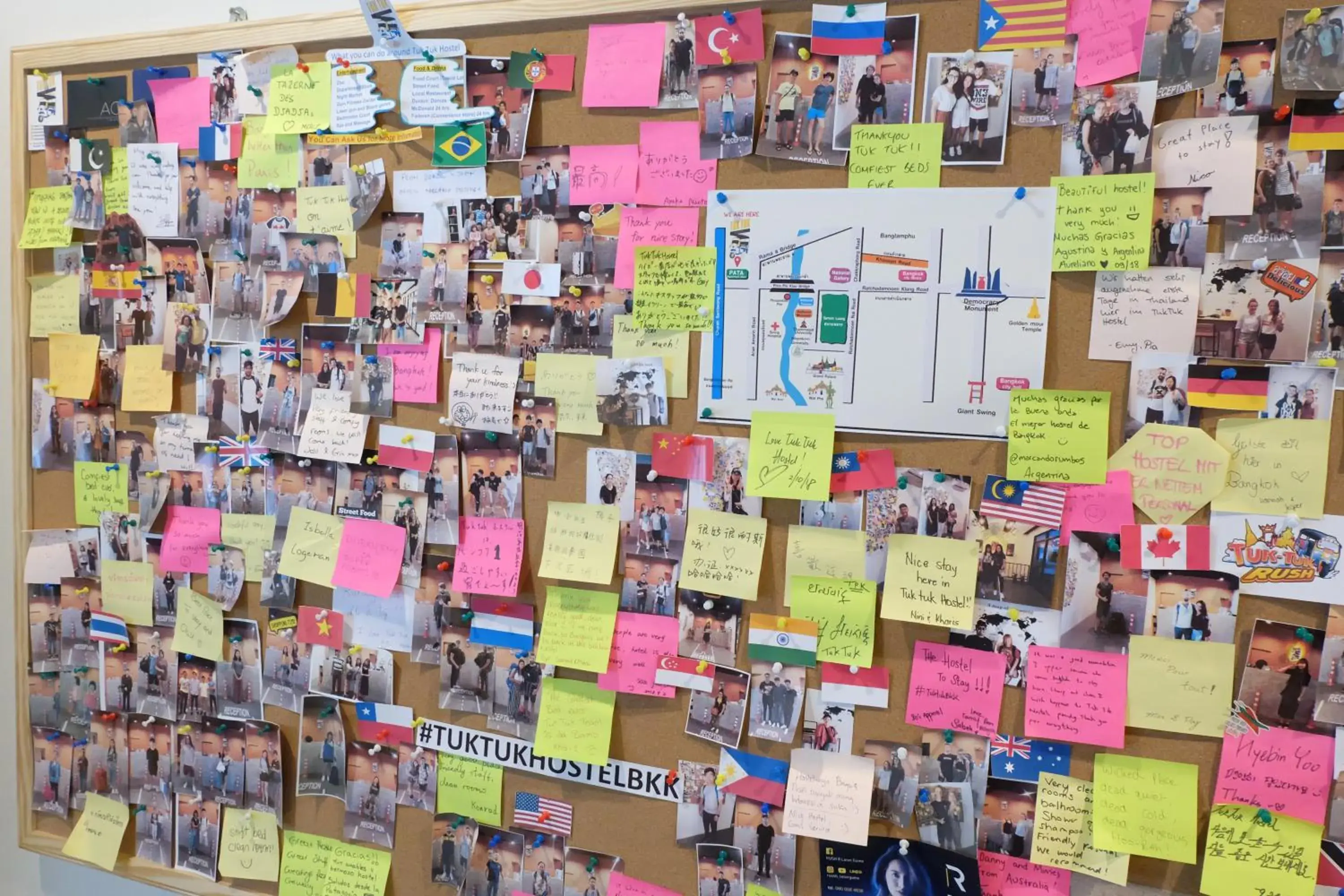 Lobby or reception in Tuk Tuk Hostel Lobby or reception in Tuk Tuk Hostel