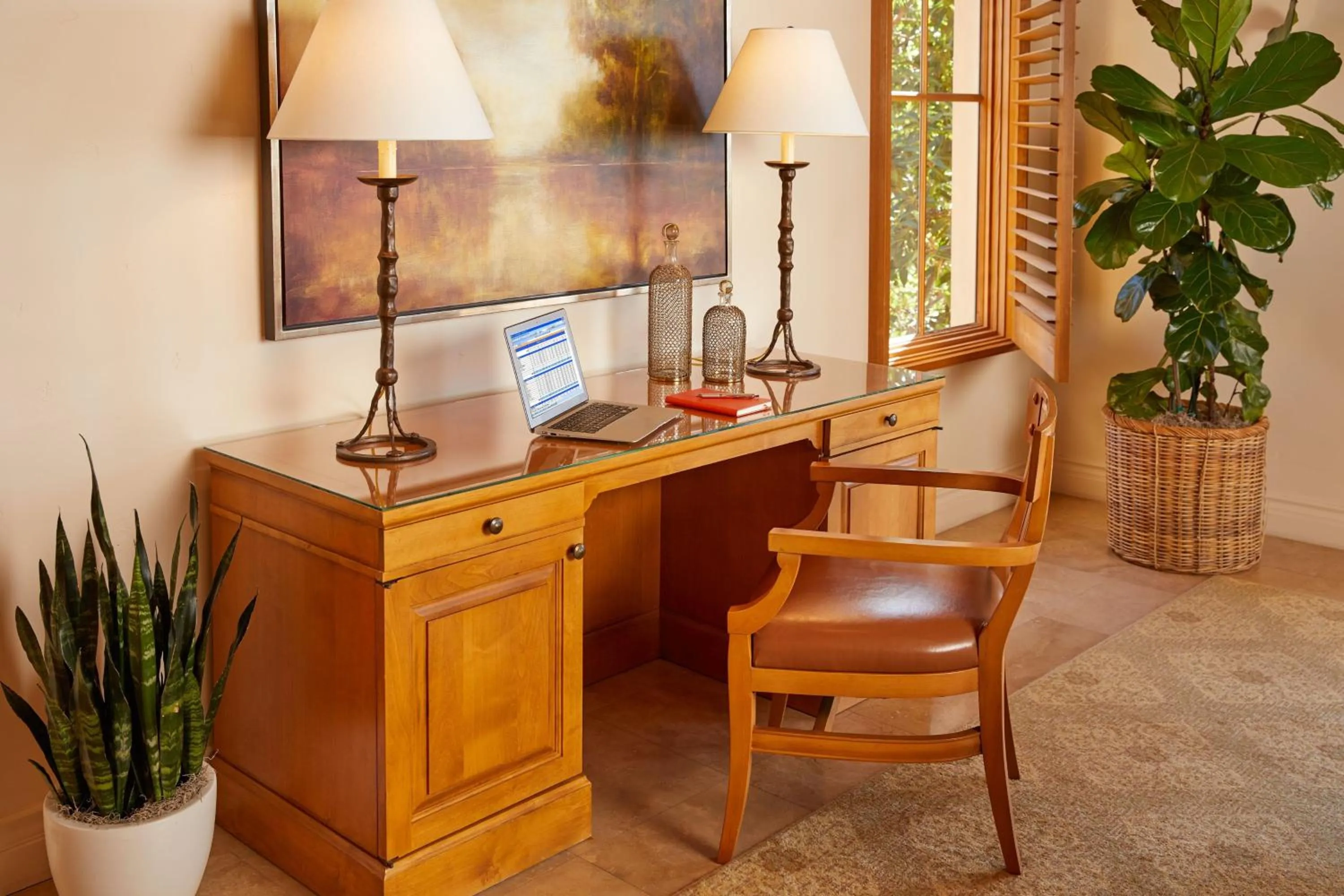 Living room in The Resort at Pelican Hill