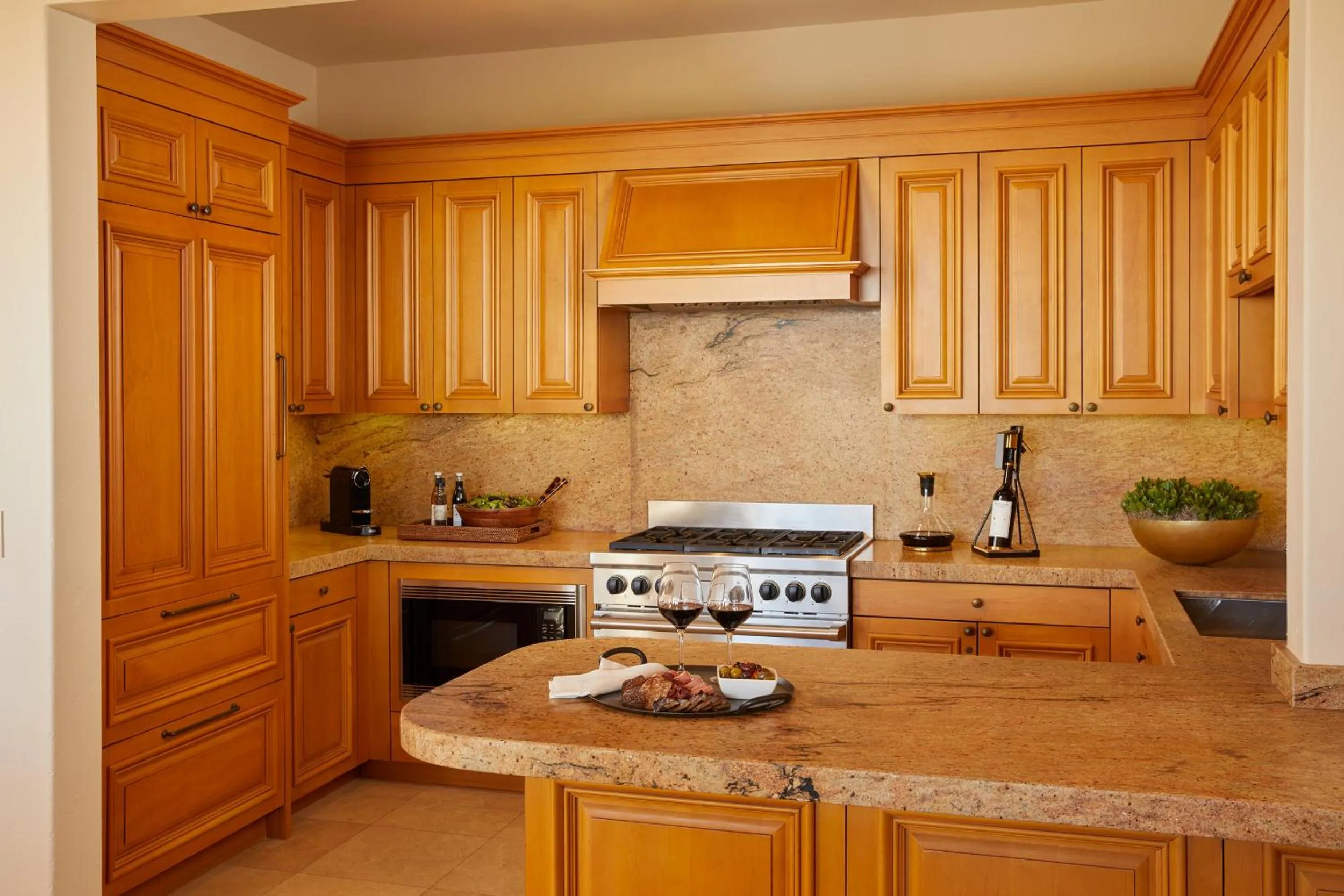 kitchen in The Resort at Pelican Hill