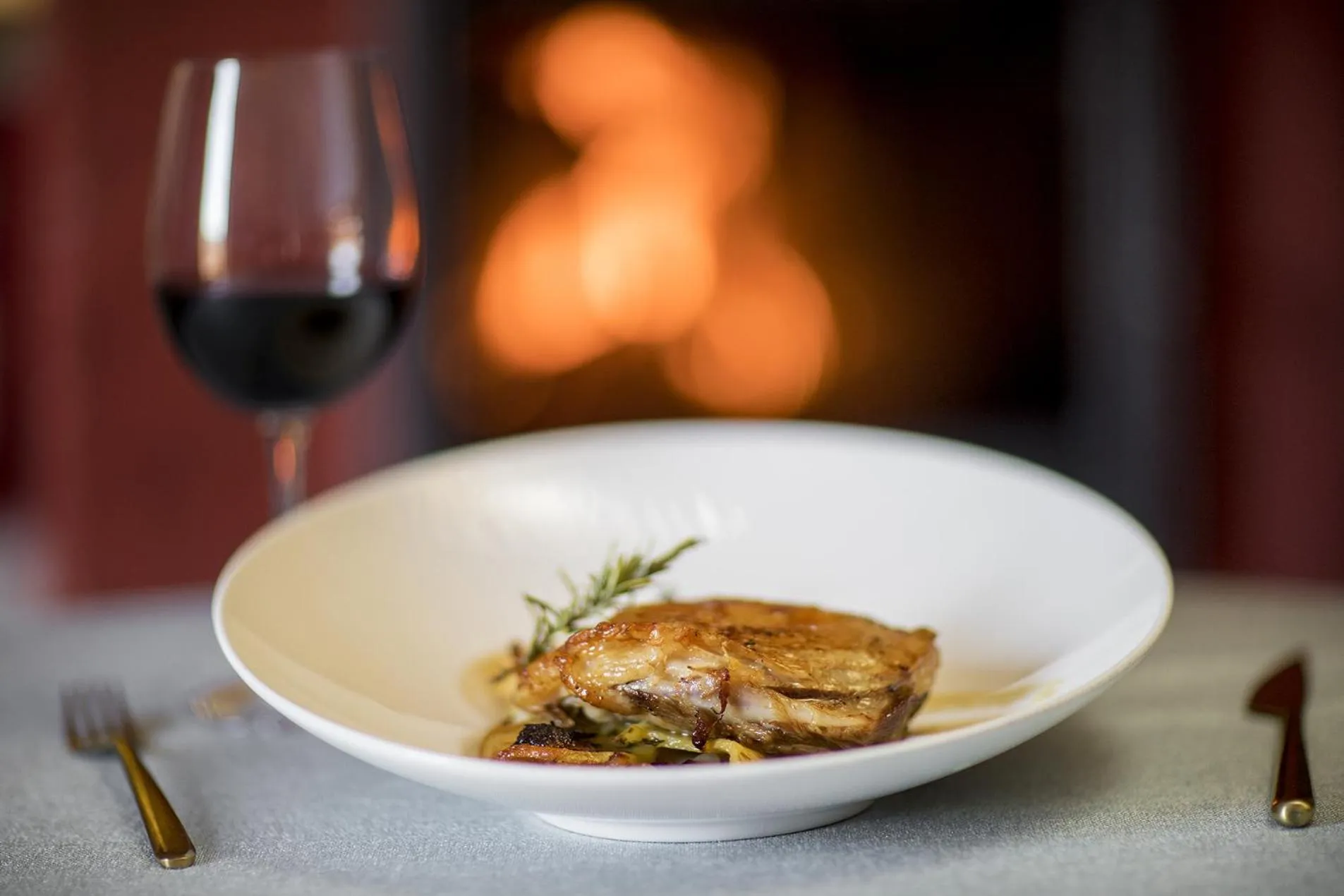 Food and drinks in Hotel La Fonda De La Estación