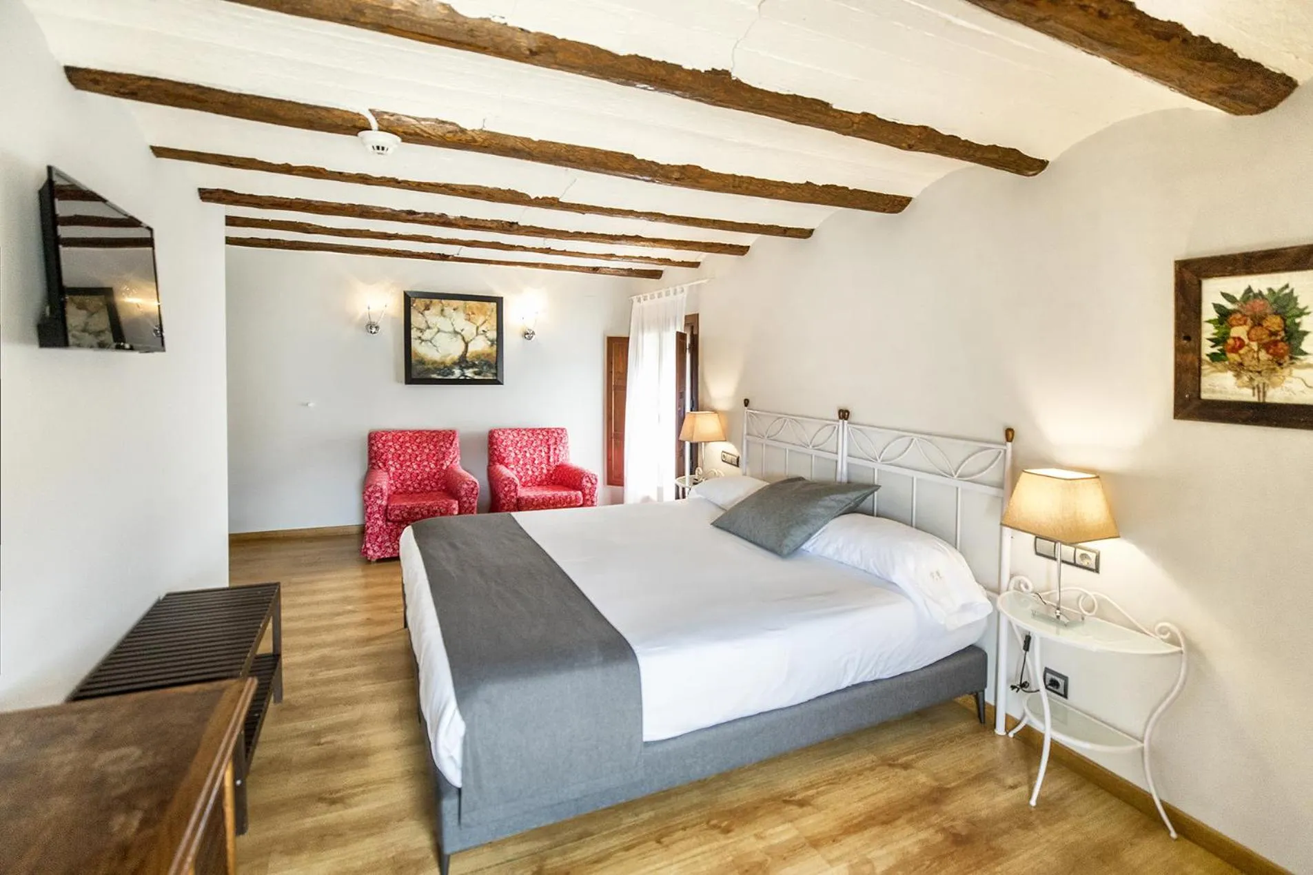 Bedroom, Bed in Hotel La Fonda De La Estación