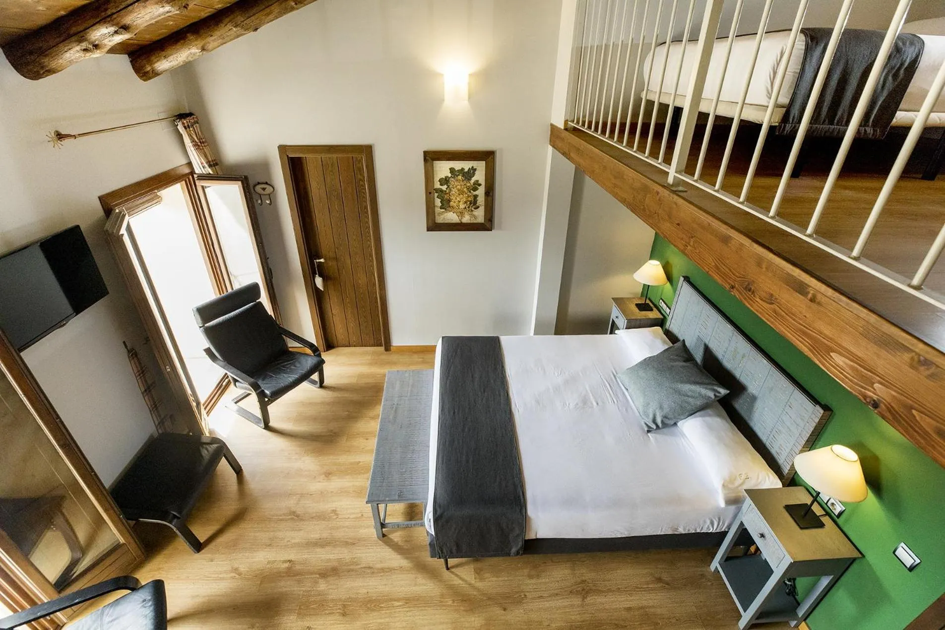 Bedroom, Bed in Hotel La Fonda De La Estación