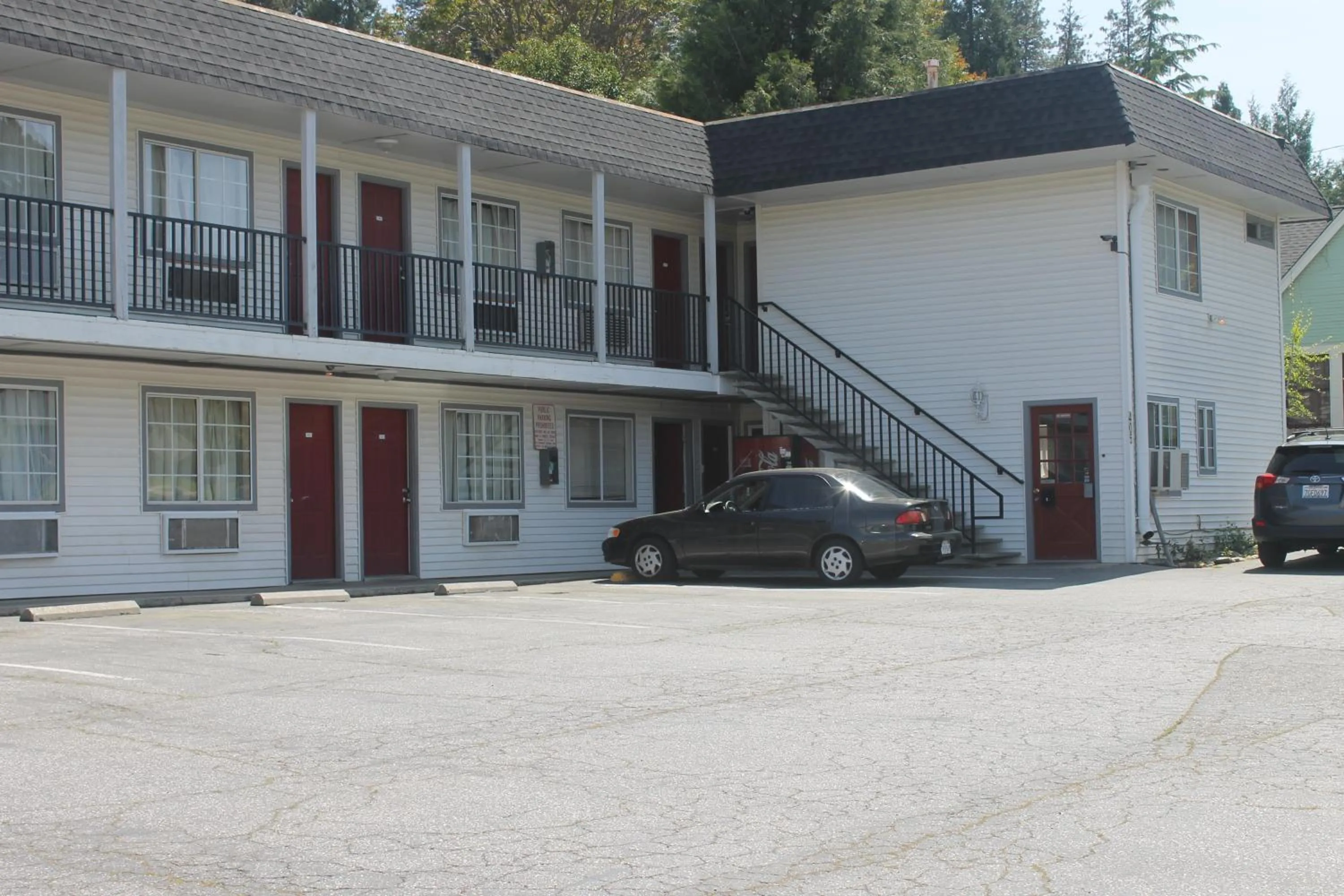 Street view in Stagecoach Motel