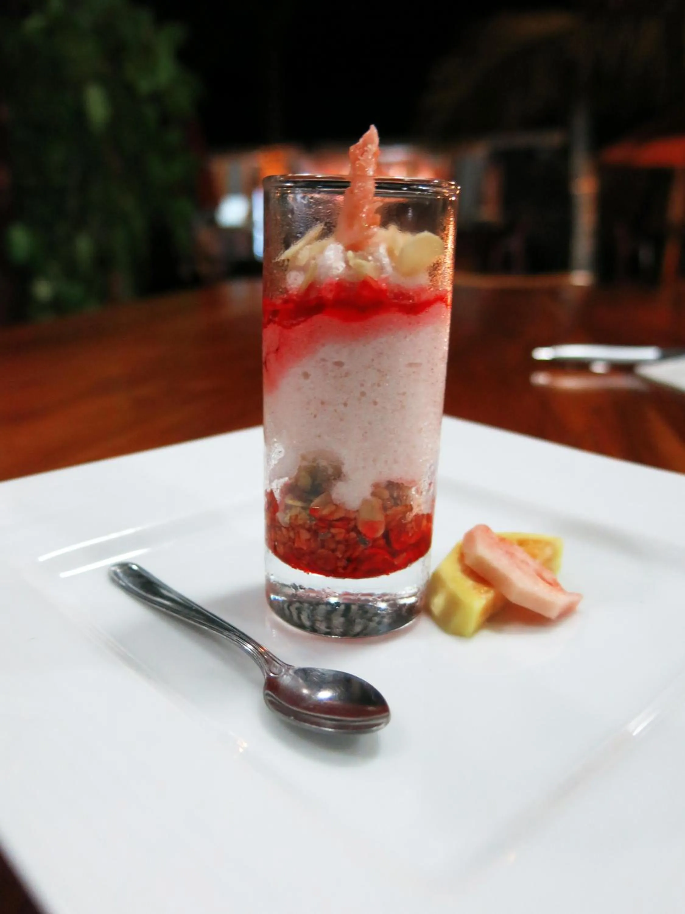 Food close-up in The Wooden House Hotel