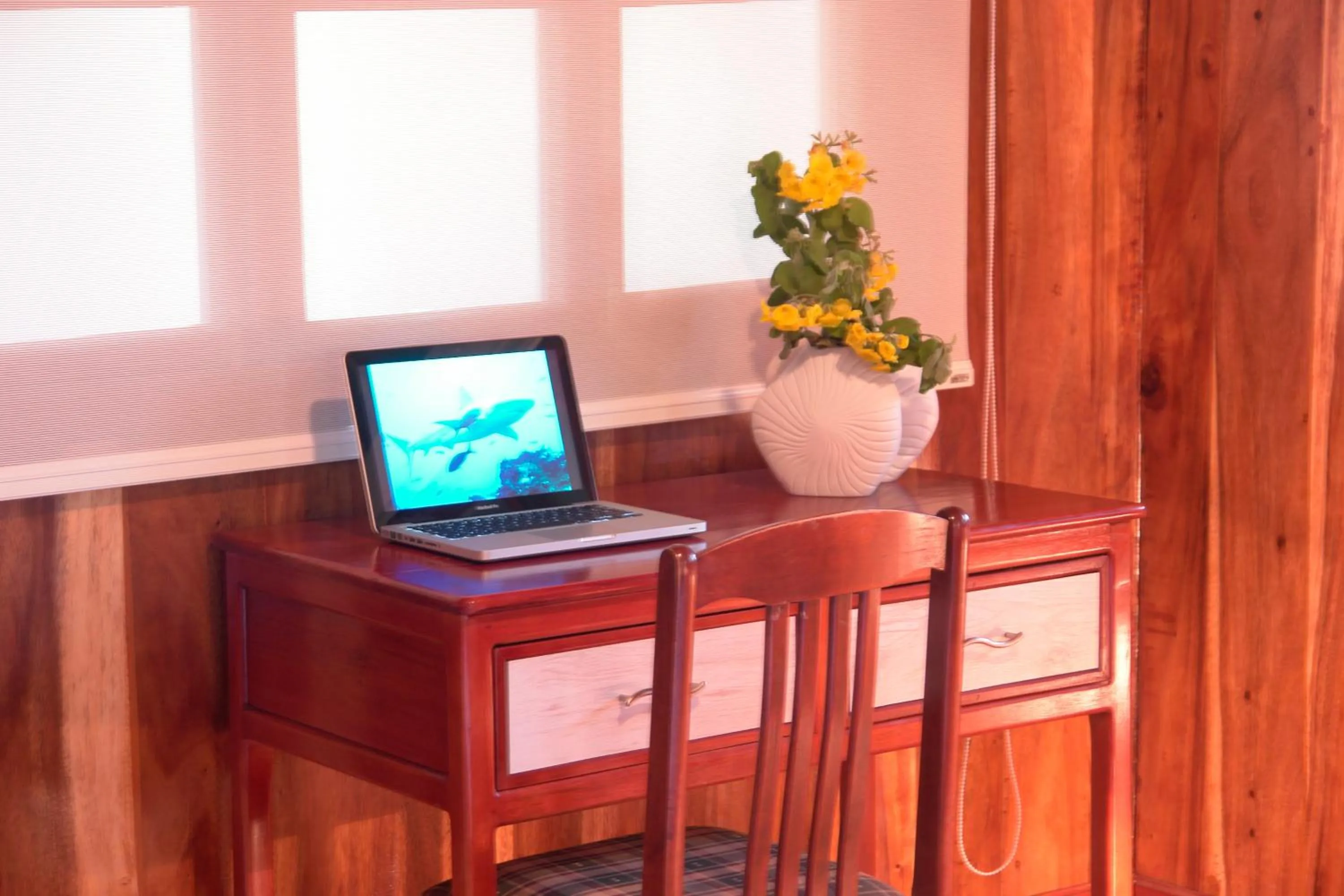 Bedroom in The Wooden House Hotel