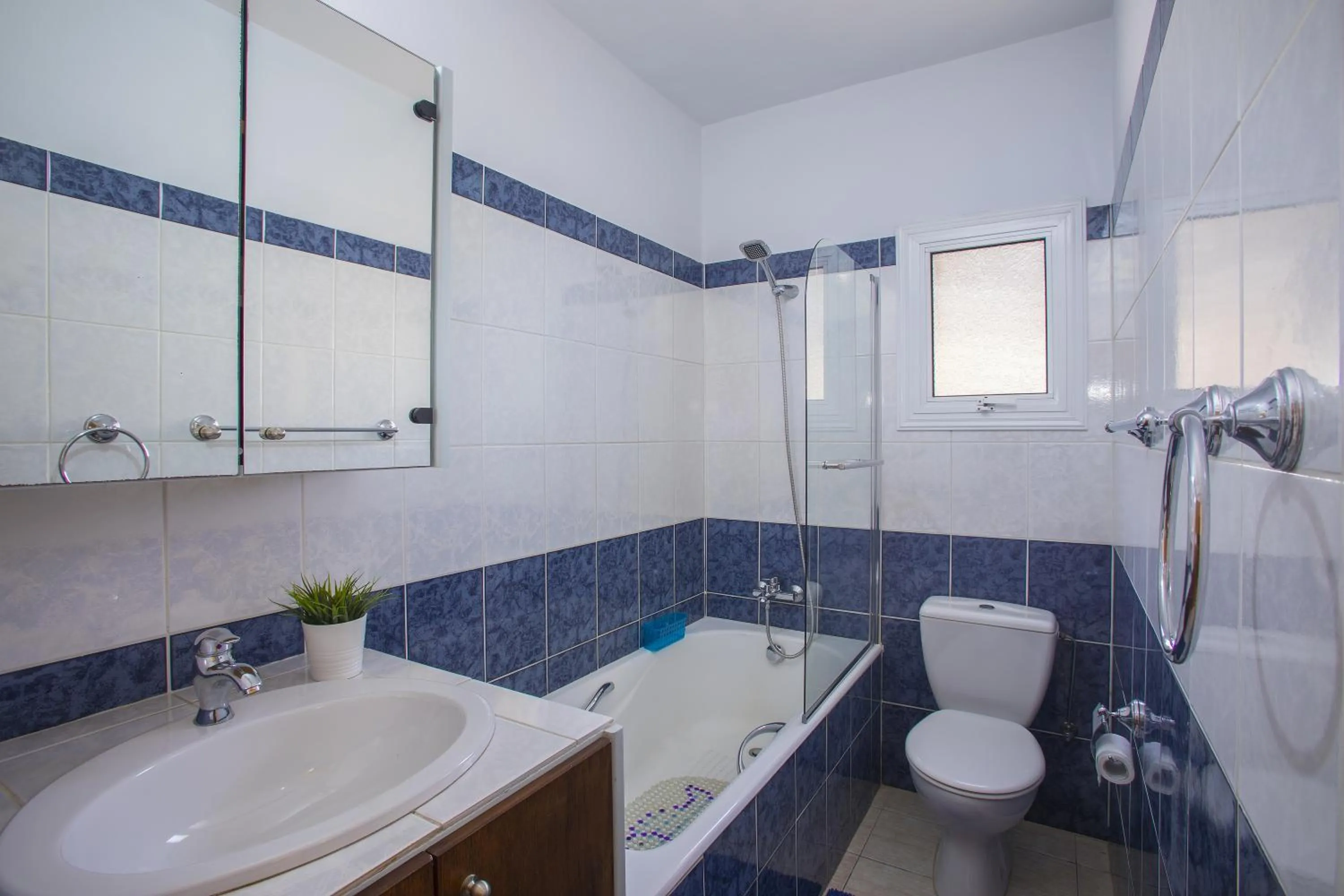 Bathroom in Ayia Napa Tropical Beach Villa