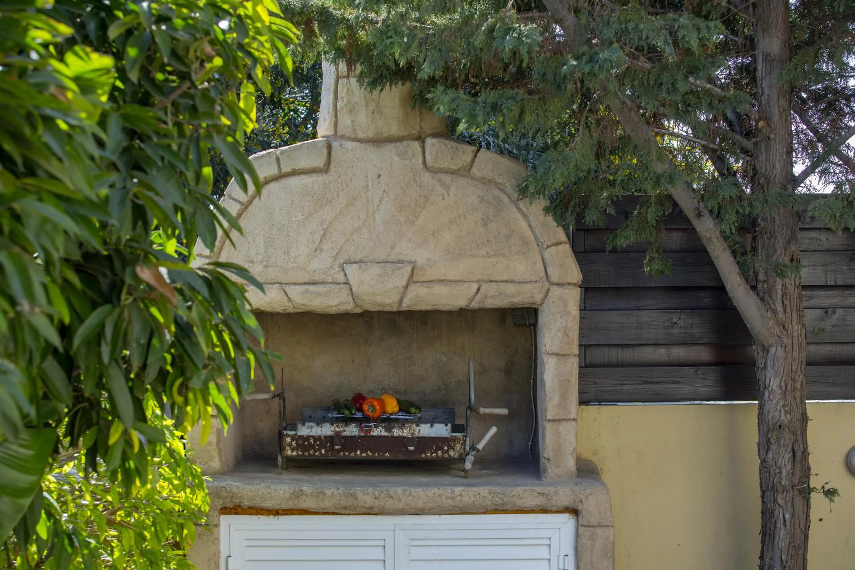 BBQ facilities in Ayia Napa Tropical Beach Villa