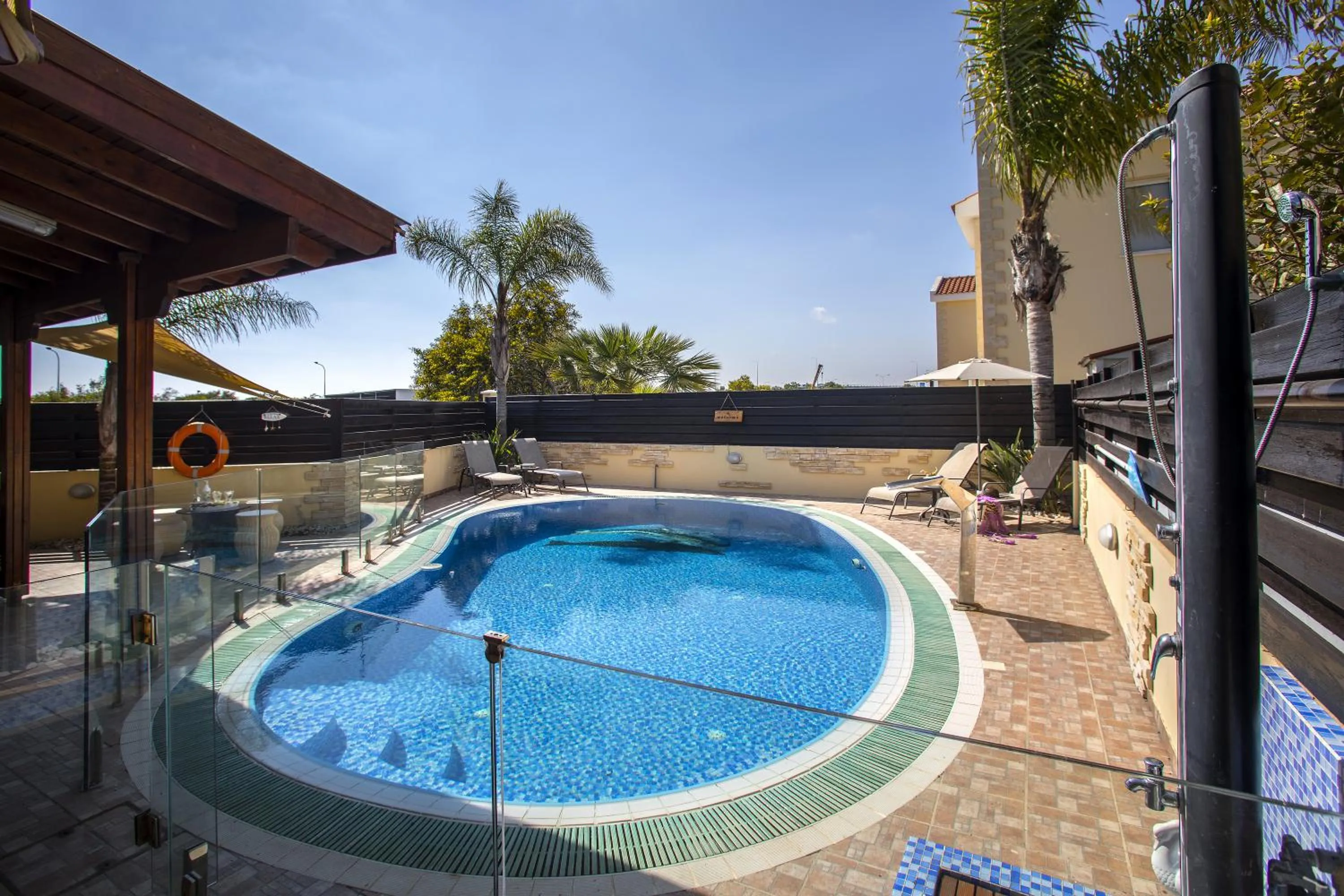 Swimming pool in Ayia Napa Tropical Beach Villa