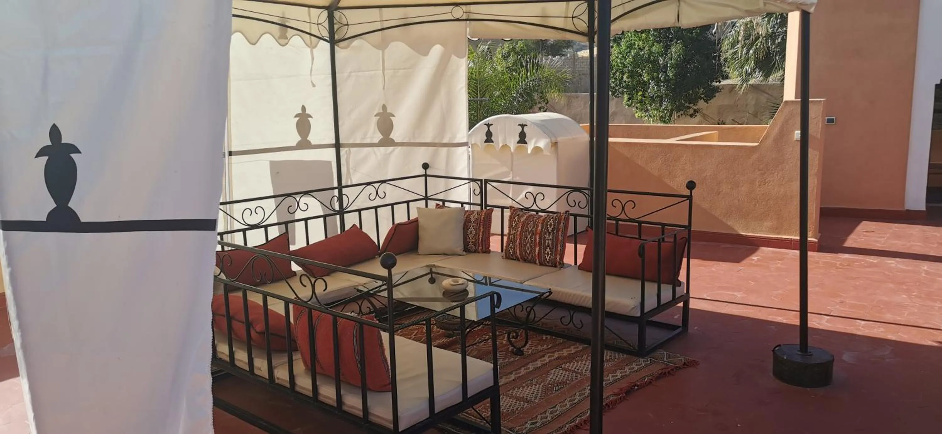 Balcony/Terrace in Riad Asmaa Agadir