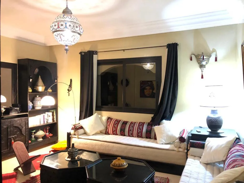 Seating area in Riad Asmaa Agadir