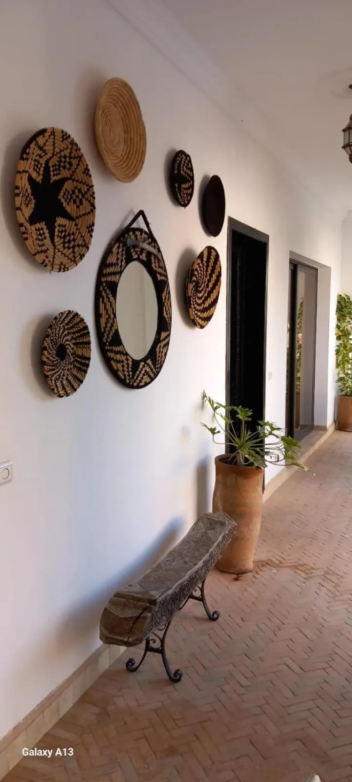 Decorative detail in Riad Asmaa Agadir