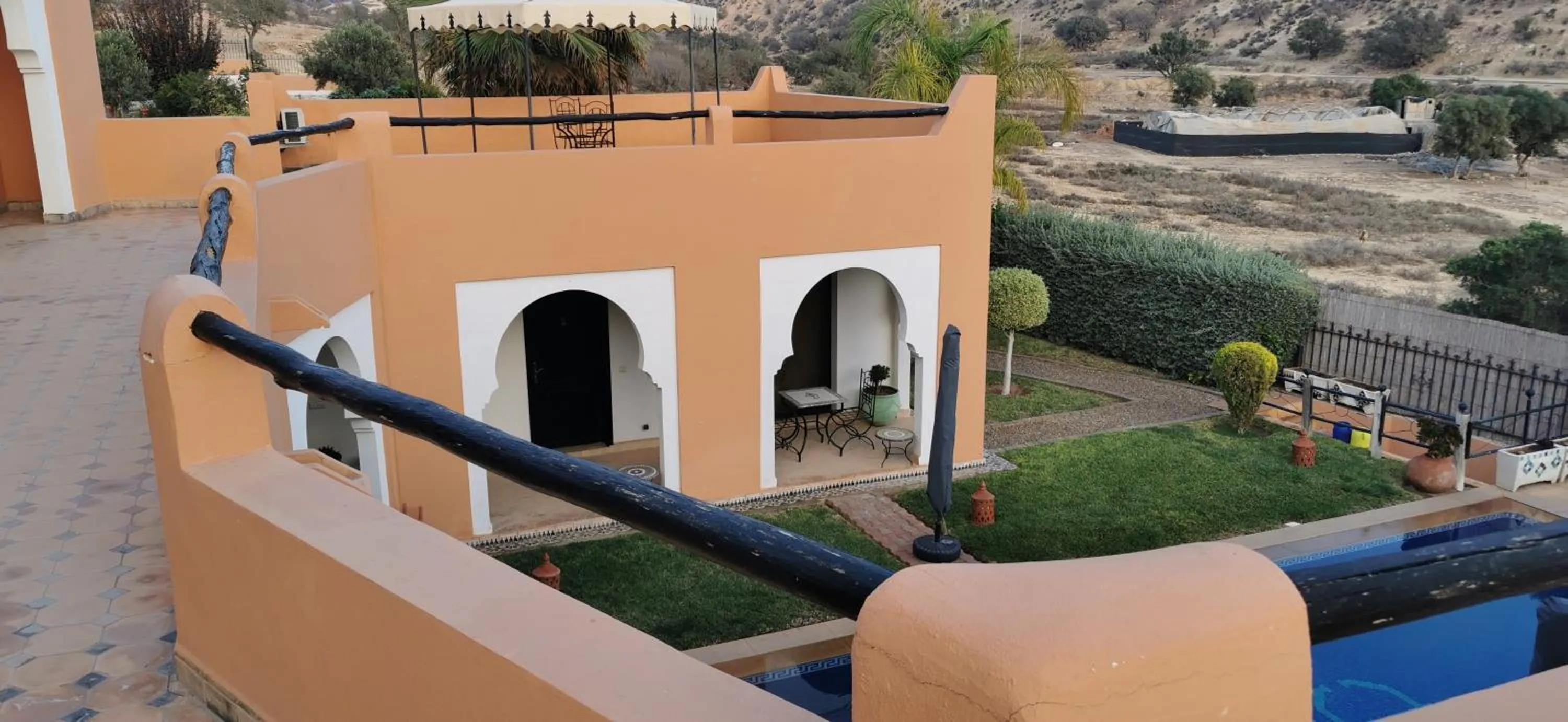 Balcony/Terrace in Riad Asmaa Agadir