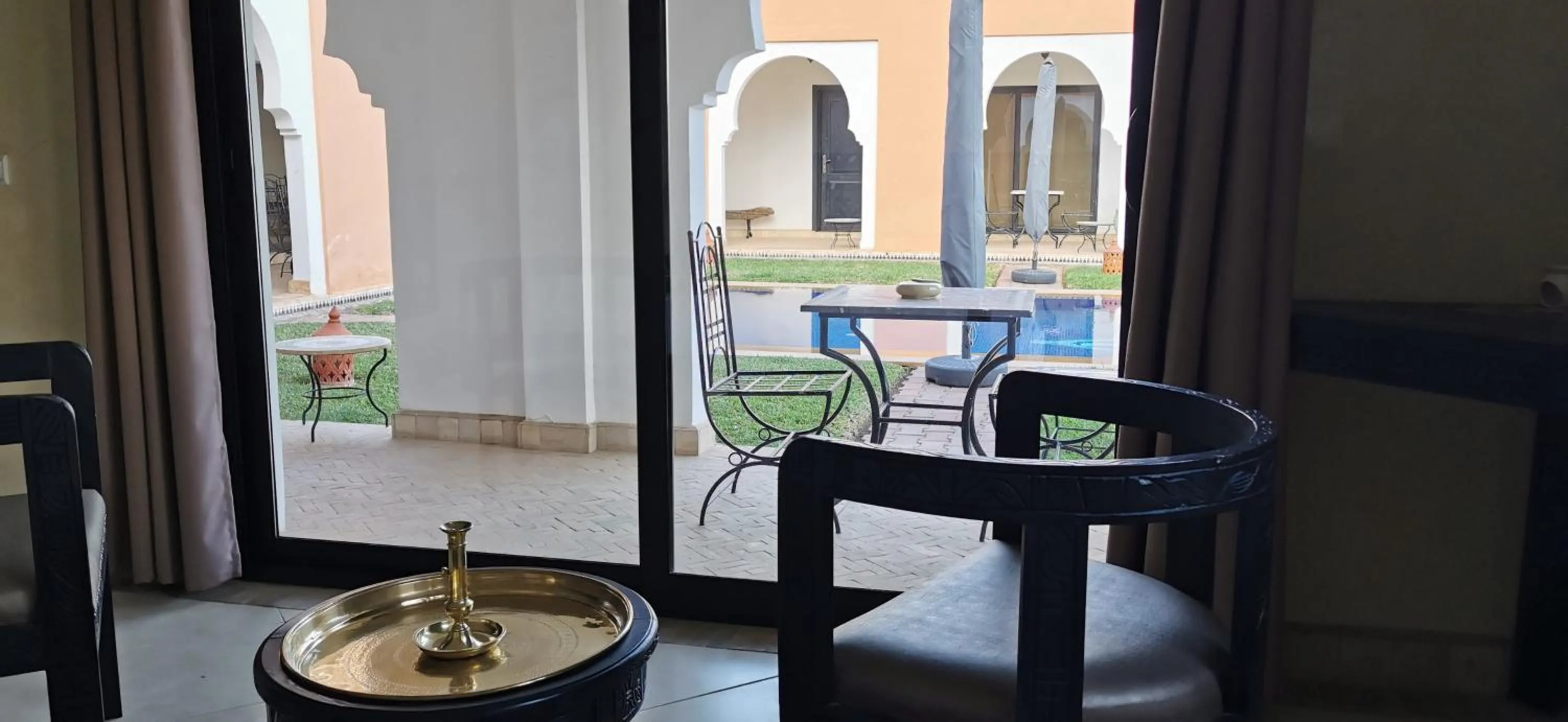 Pool view in Riad Asmaa Agadir