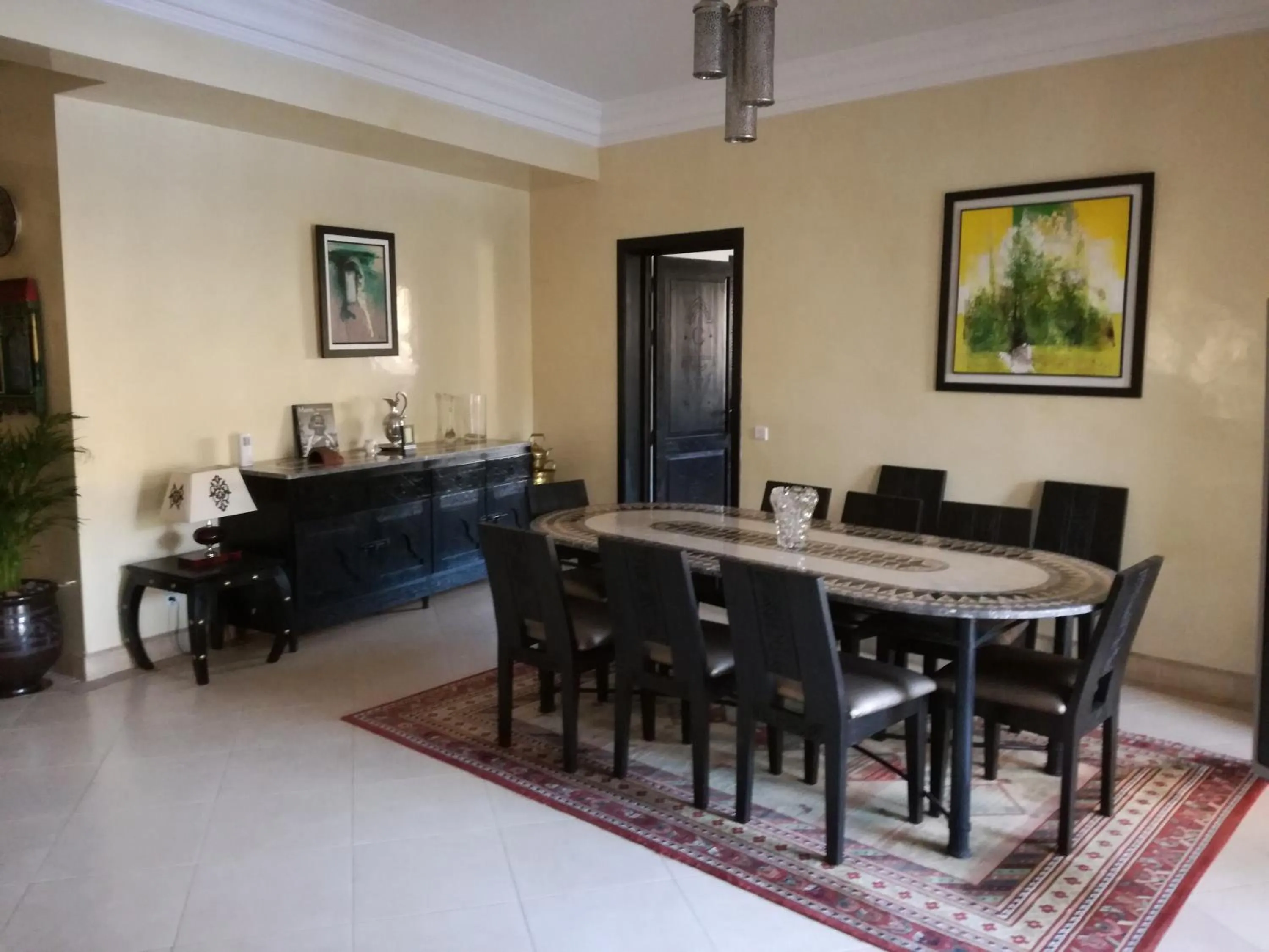 Dining area in Riad Asmaa Agadir