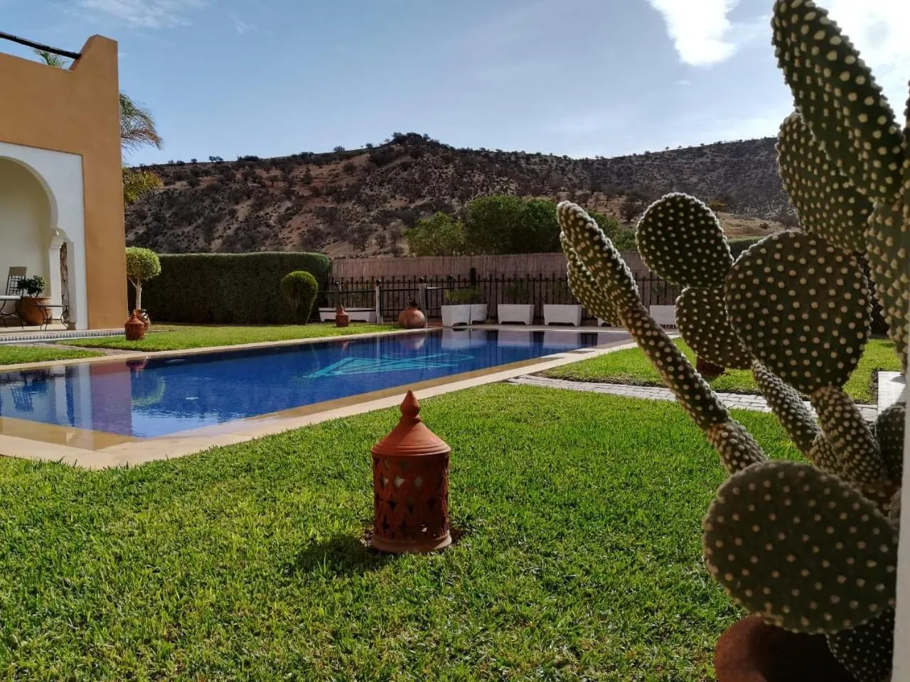 Garden view in Riad Asmaa Agadir