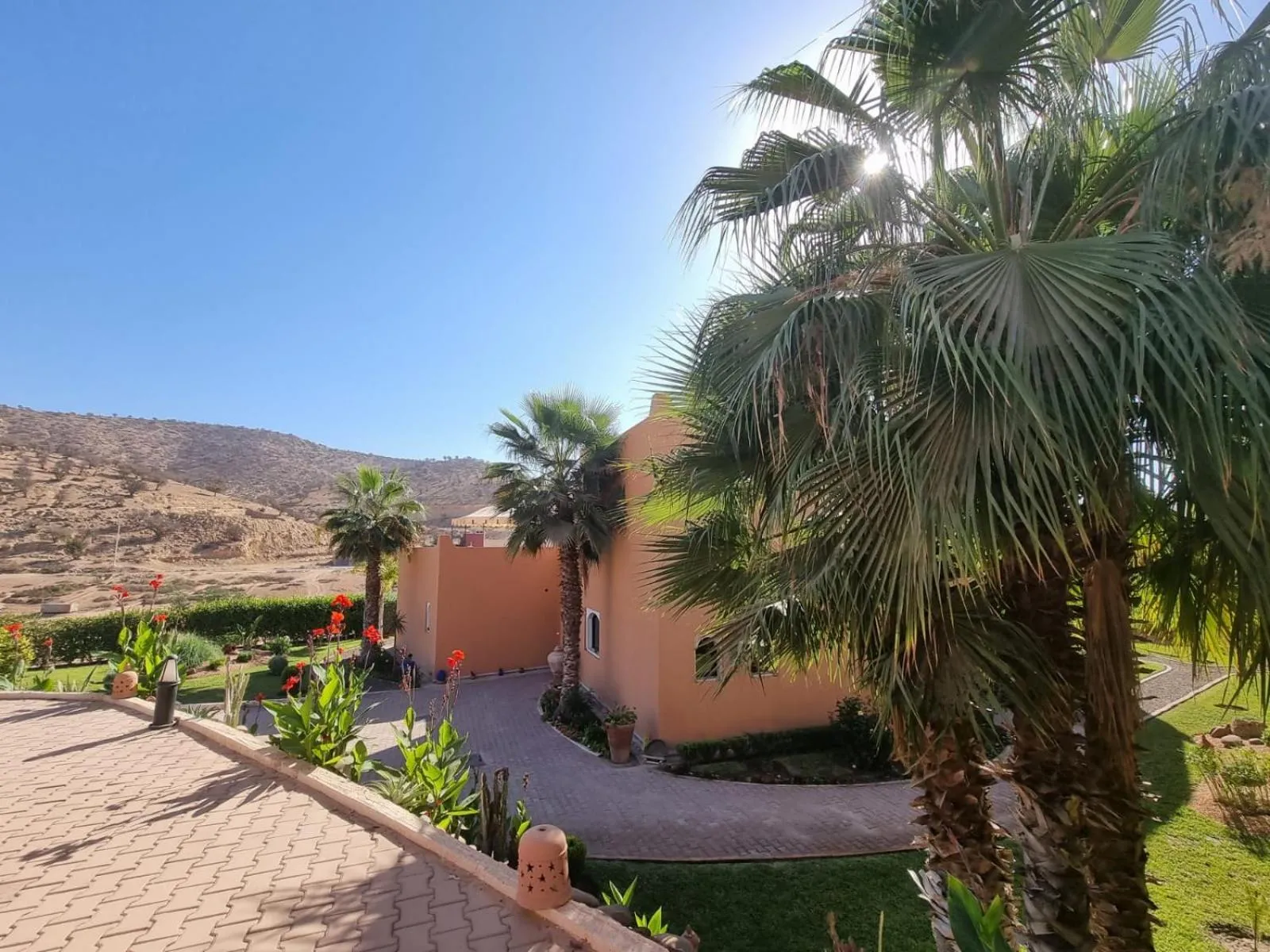 Garden view in Riad Asmaa Agadir
