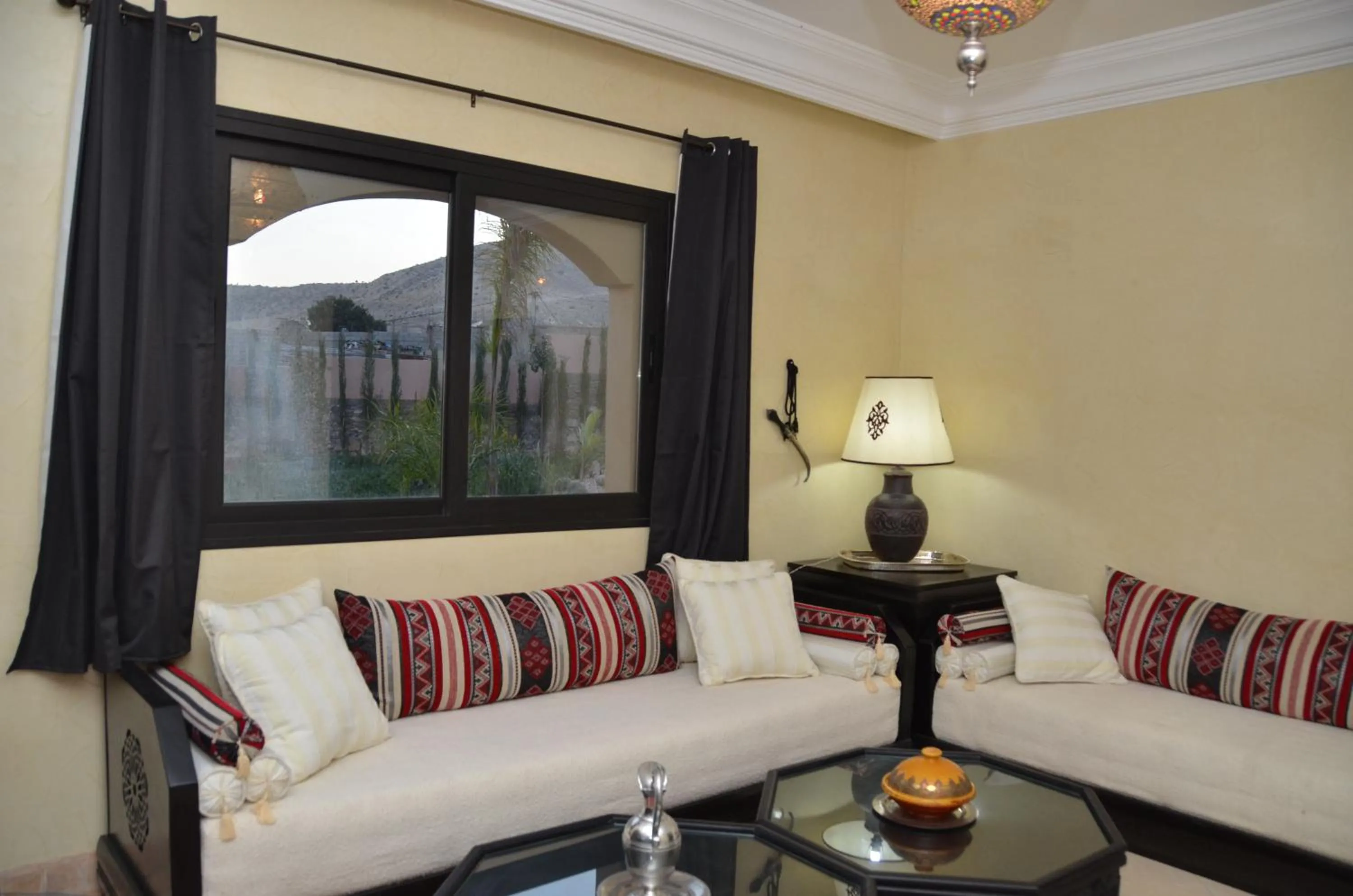 Living room in Riad Asmaa Agadir