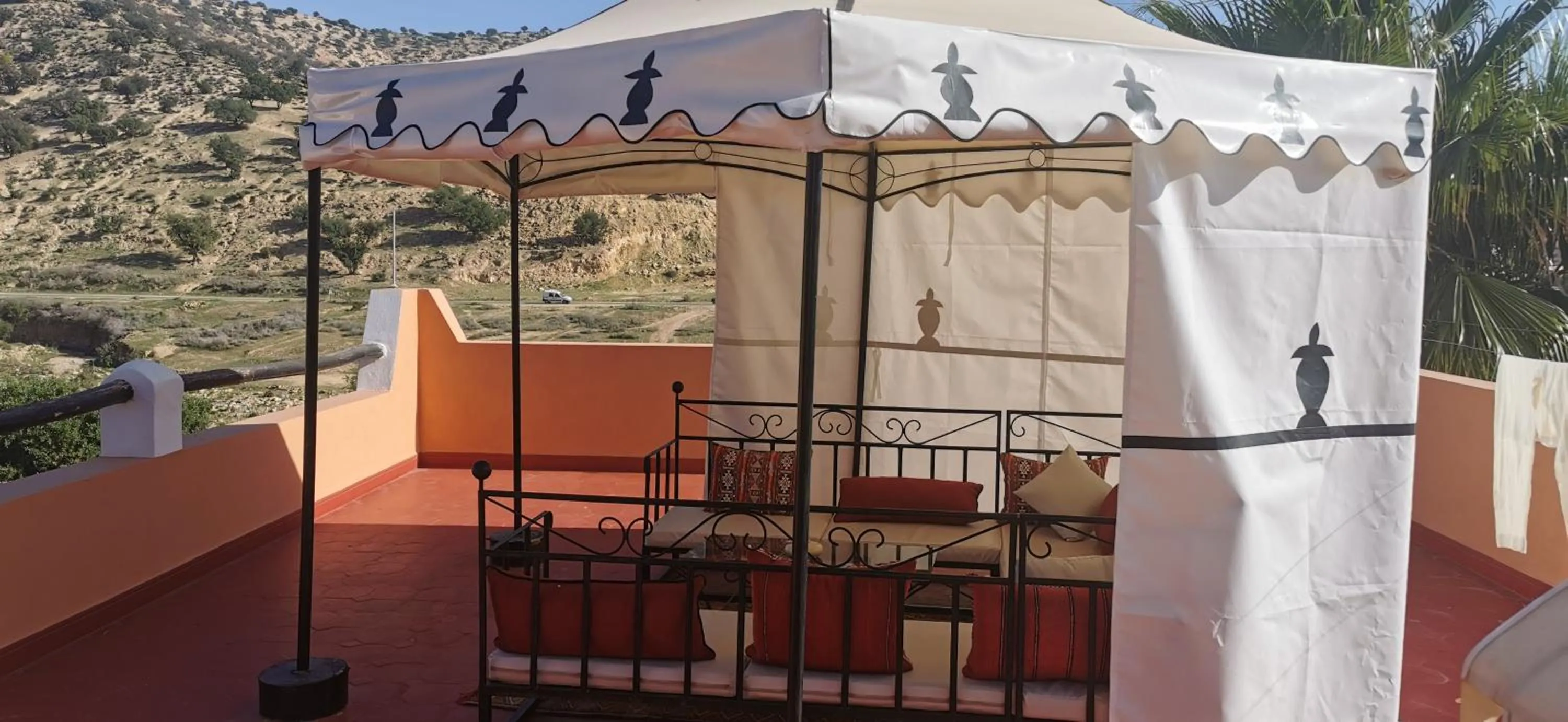 Balcony/Terrace in Riad Asmaa Agadir