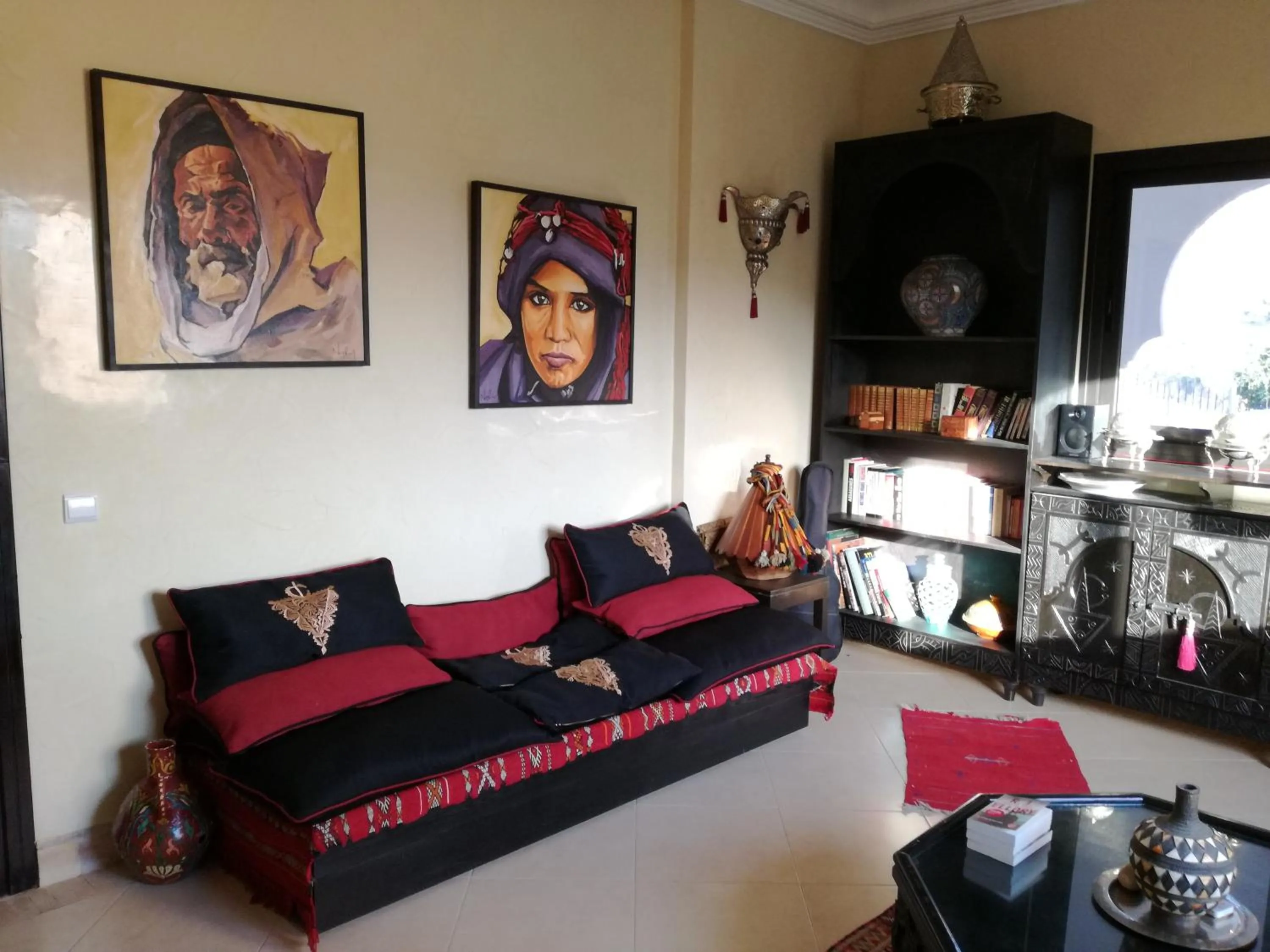 Living room in Riad Asmaa Agadir