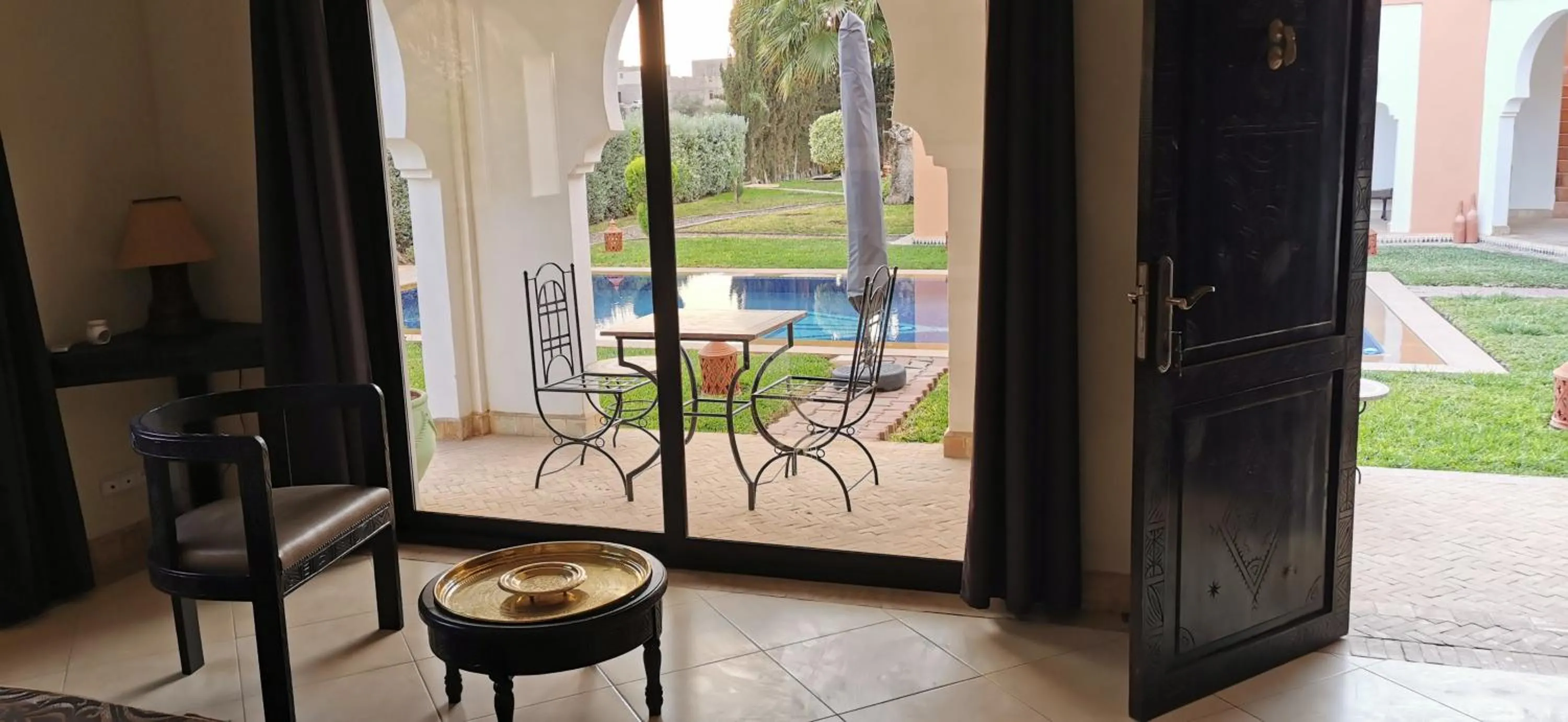 Pool view in Riad Asmaa Agadir
