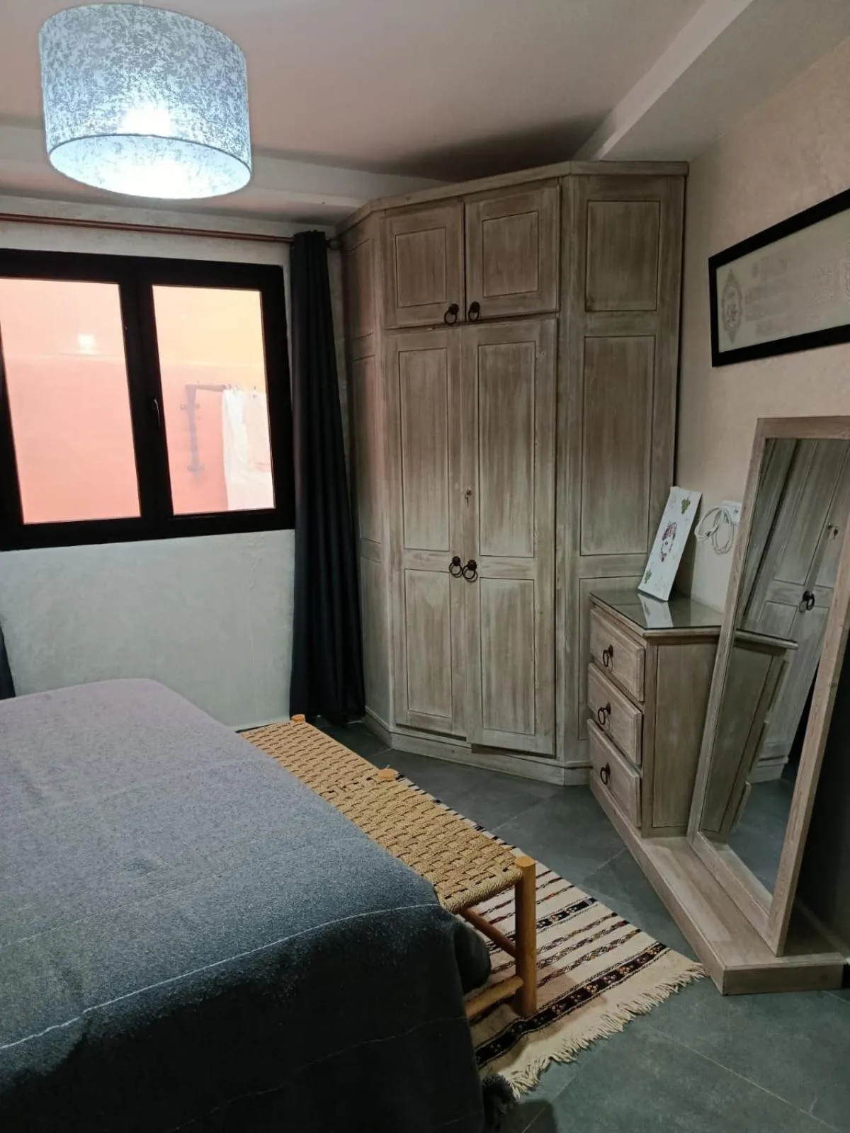 Bed in Riad Asmaa Agadir