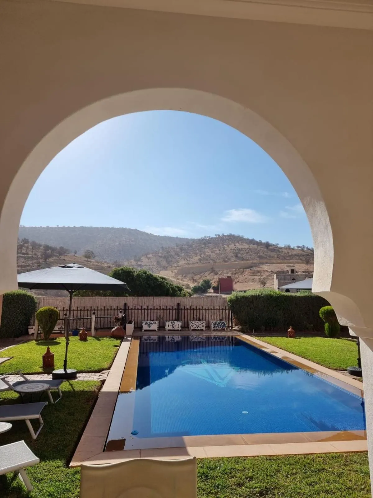 Pool view in Riad Asmaa Agadir