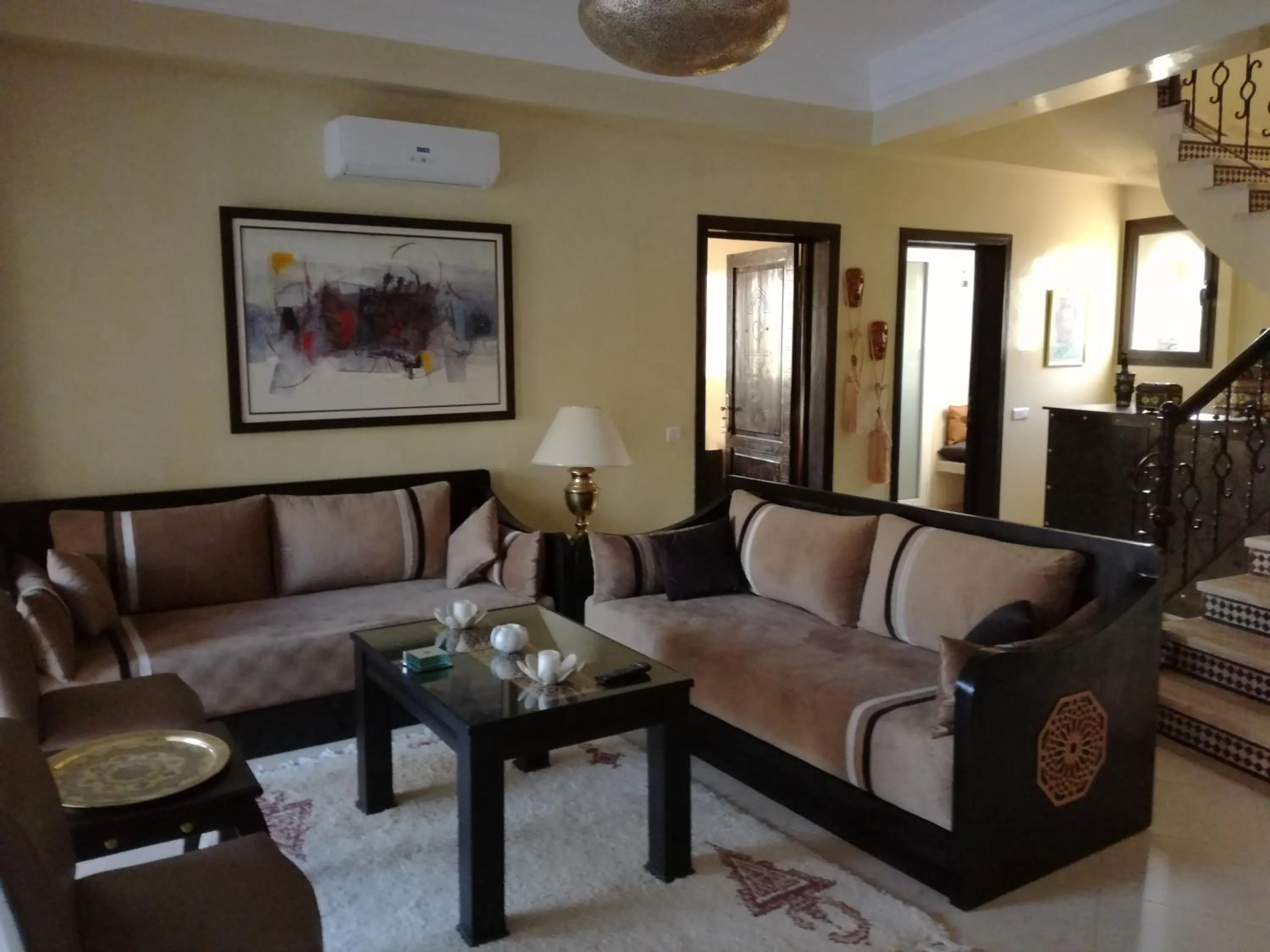 Communal lounge/ TV room in Riad Asmaa Agadir