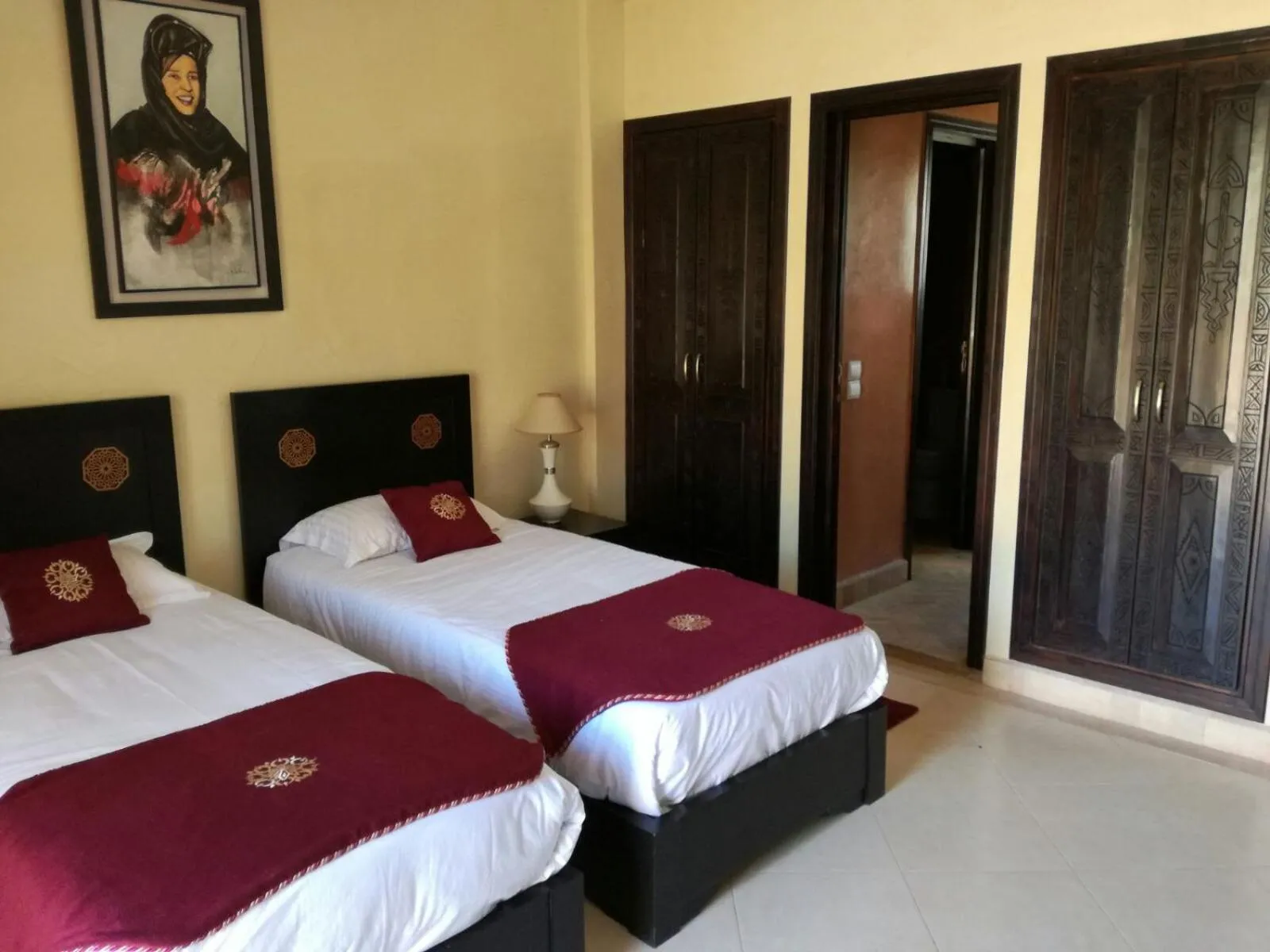 Bedroom, Bed in Riad Asmaa Agadir