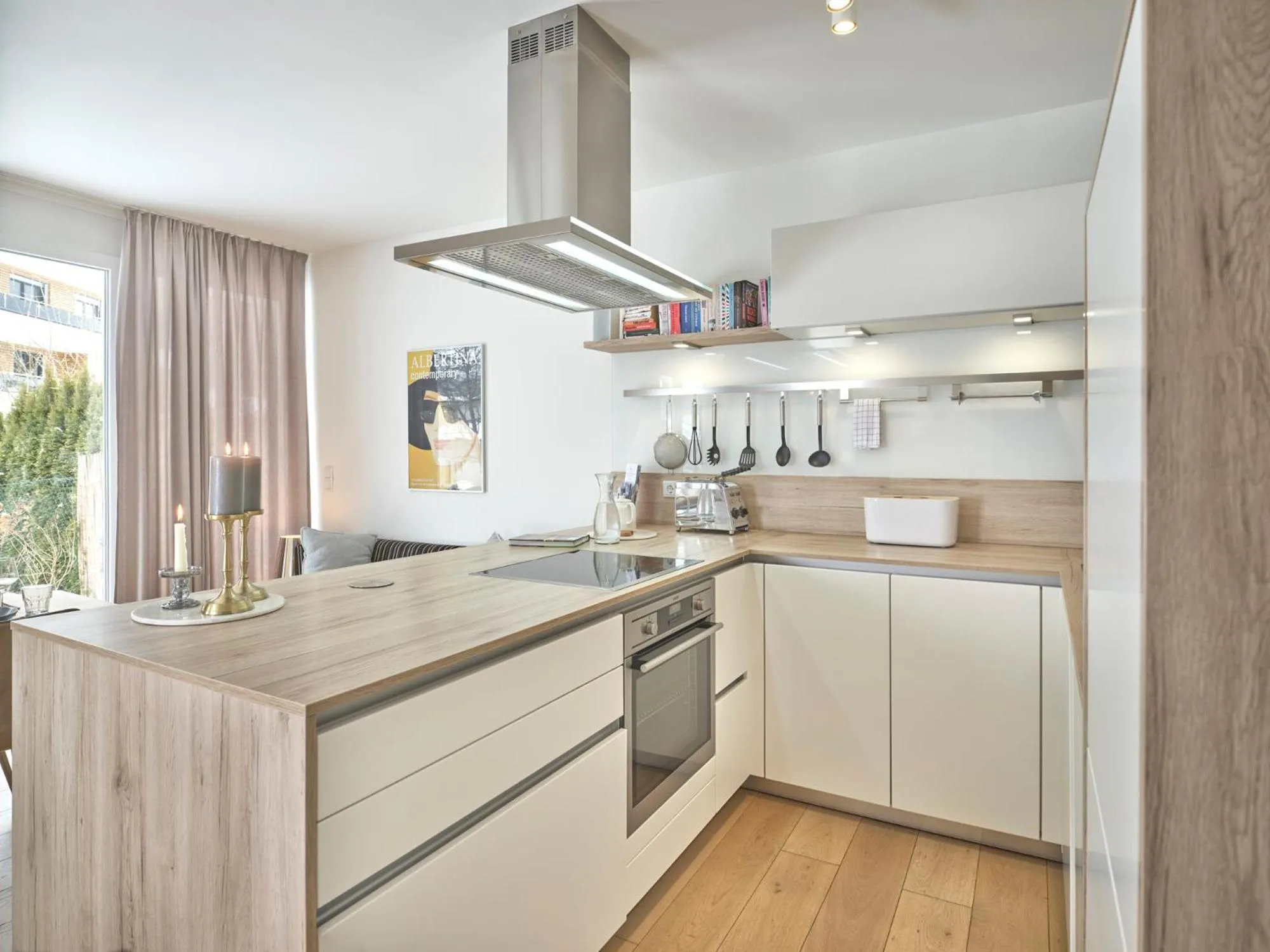 Kitchen or kitchenette in Sonnenhaus Schladming Dachstein