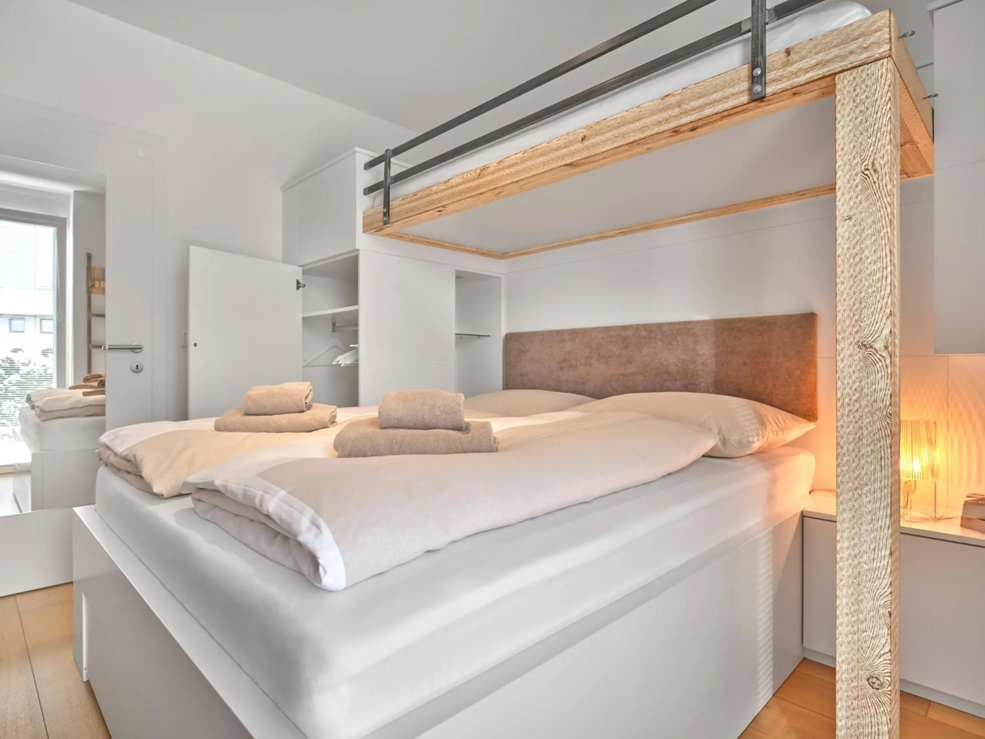 Bedroom, Bed in Sonnenhaus Schladming Dachstein