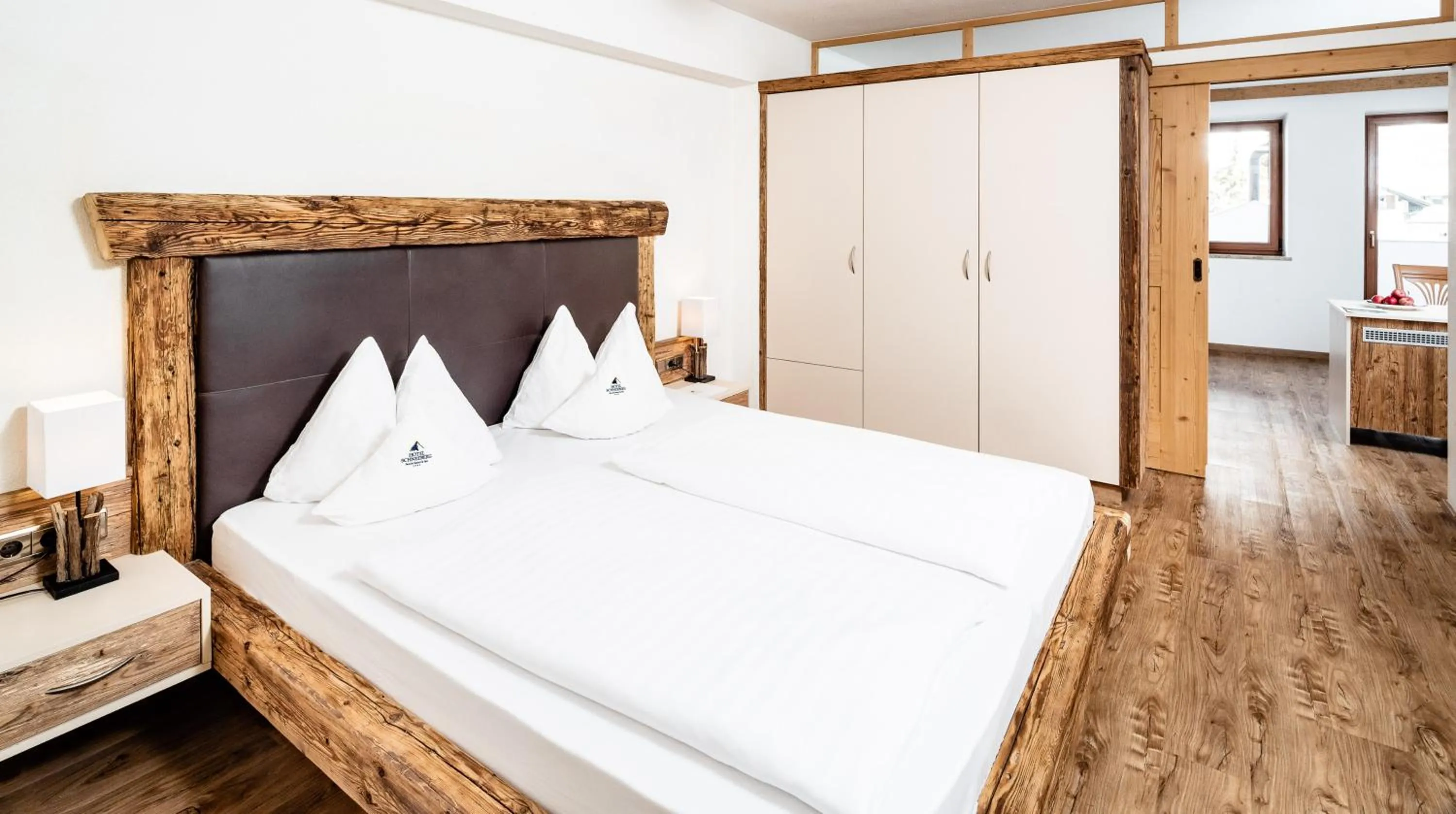 Bed in Hotel Schneeberg FAMILY SPA RESORT