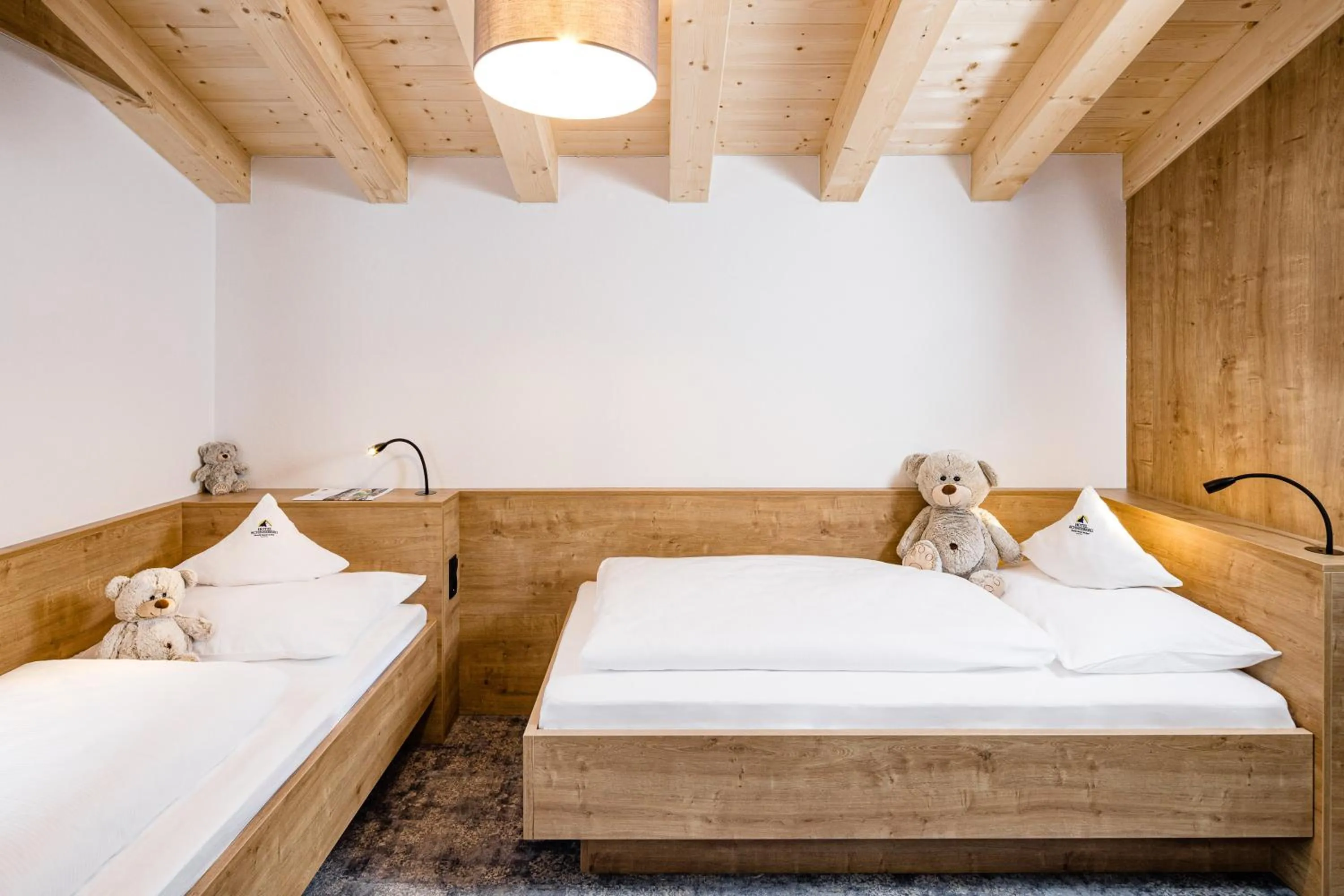 Bed in Hotel Schneeberg FAMILY SPA RESORT