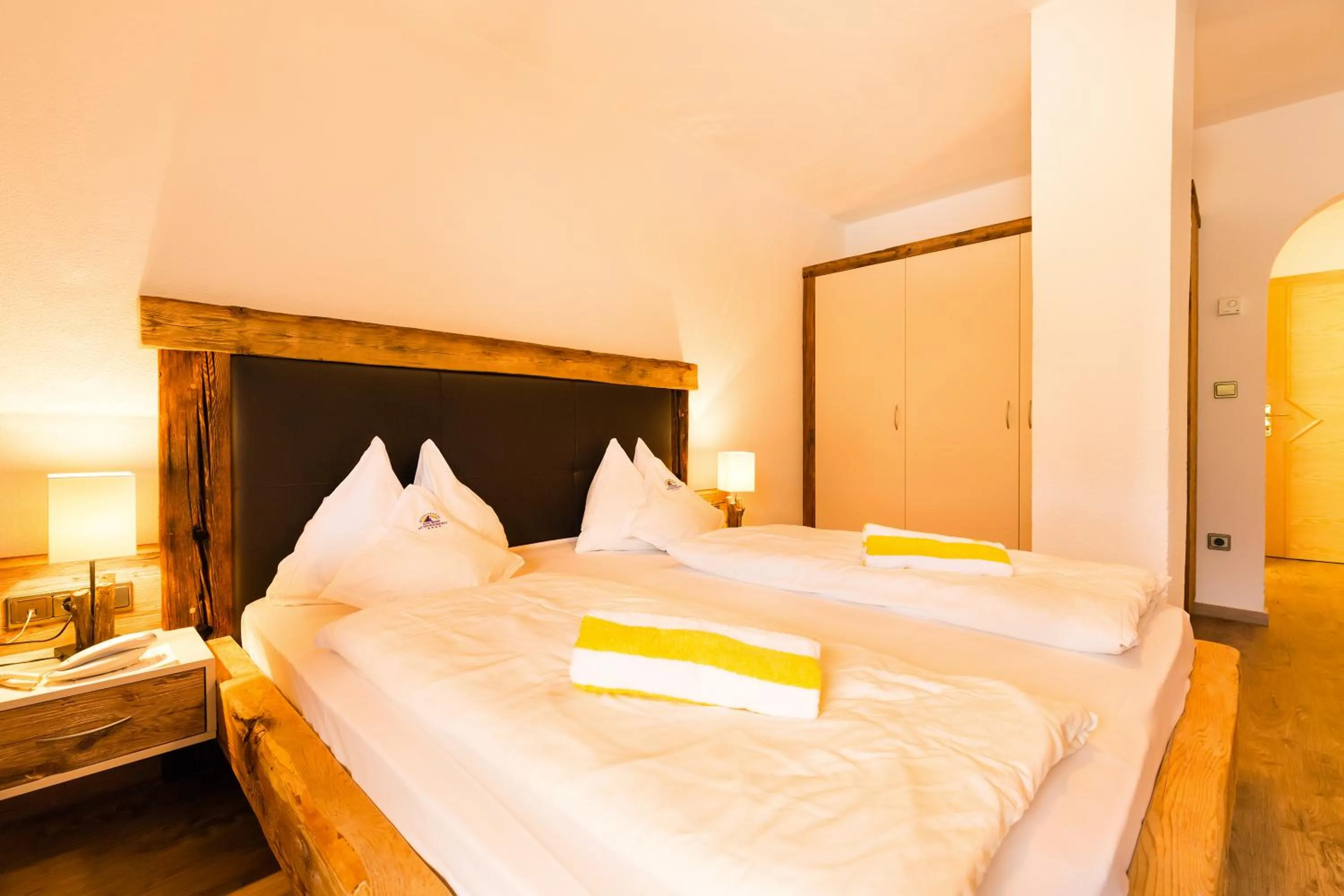 Photo of the whole room, Bed in Hotel Schneeberg FAMILY SPA RESORT