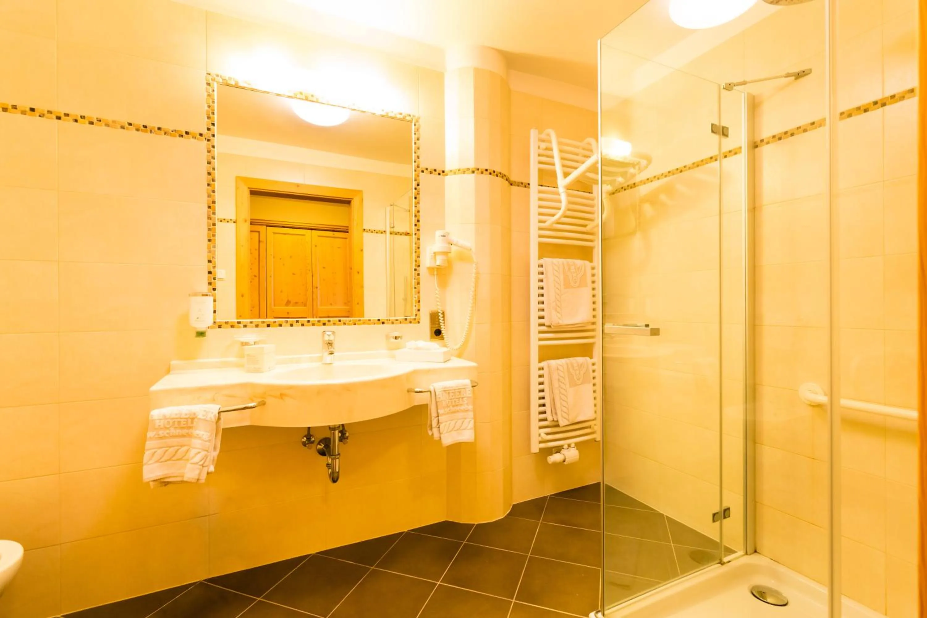 Bathroom in Hotel Schneeberg FAMILY SPA RESORT