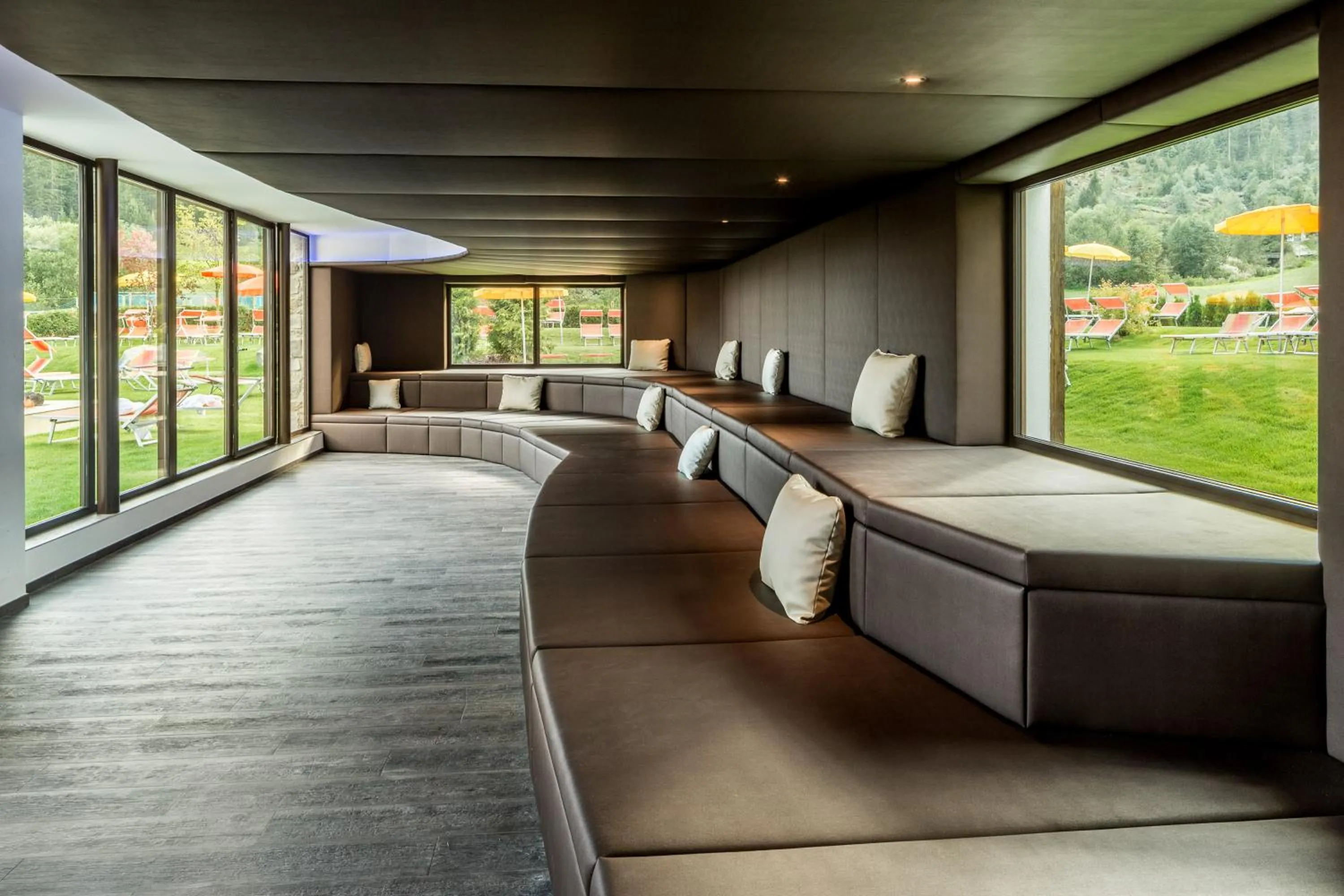 Garden view in Hotel Schneeberg FAMILY SPA RESORT