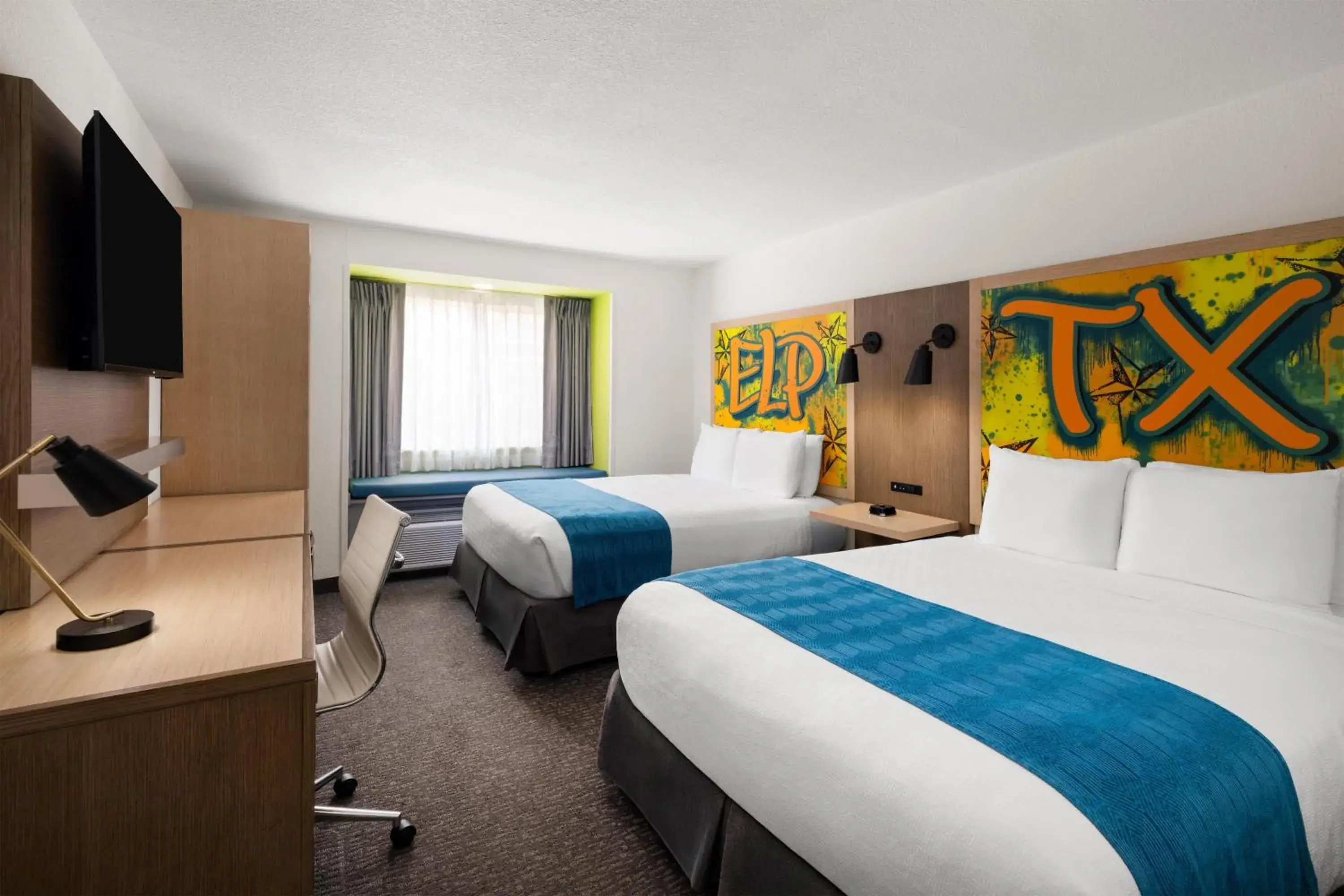 Queen Room with Two Queen Beds - Disability Access in Best Western El Paso Airport Entrada Hotel Queen Room with Two Queen Beds - Disability Access in Best Western El Paso Airport Entrada Hotel