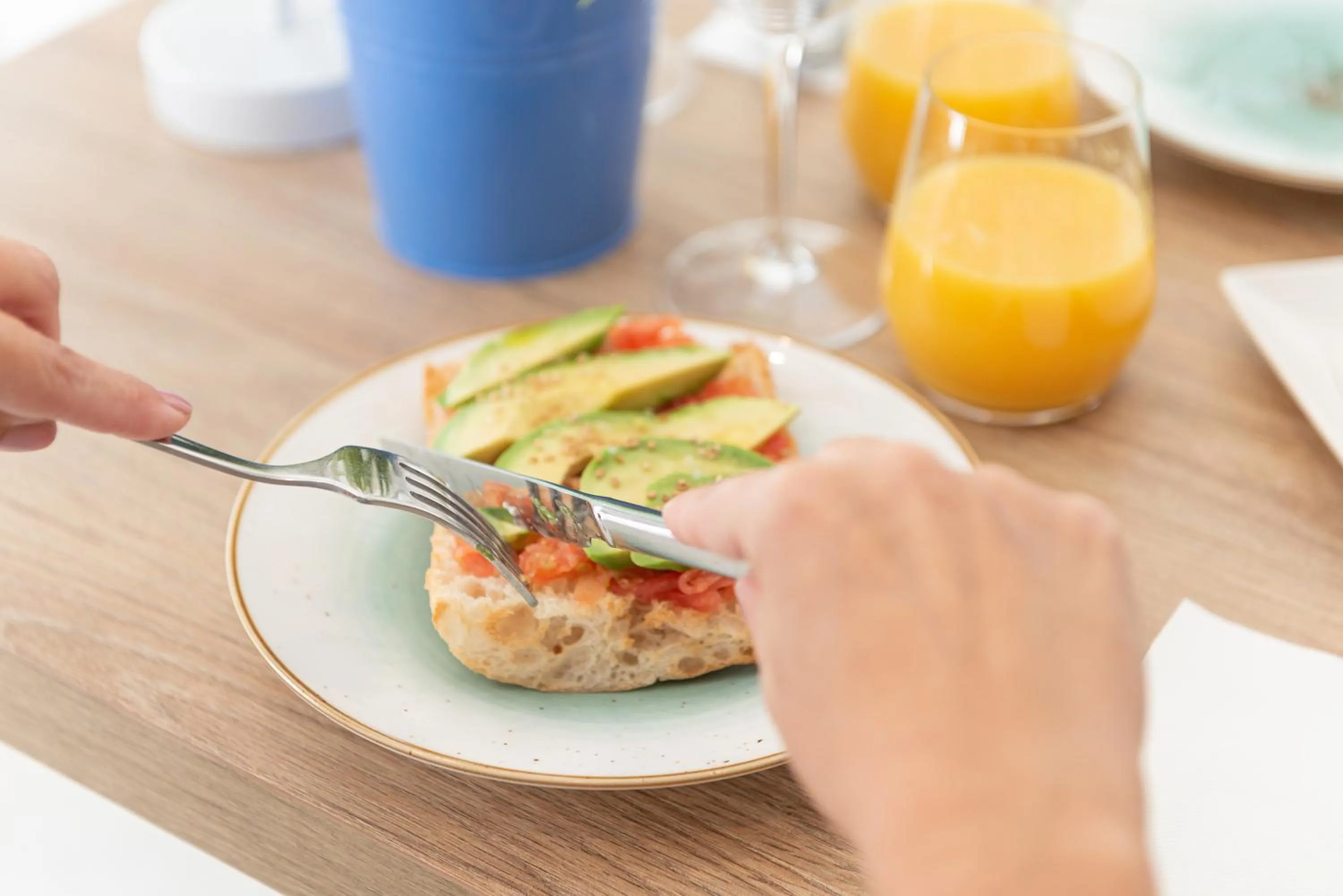 Breakfast in Villa Real Club Apartments