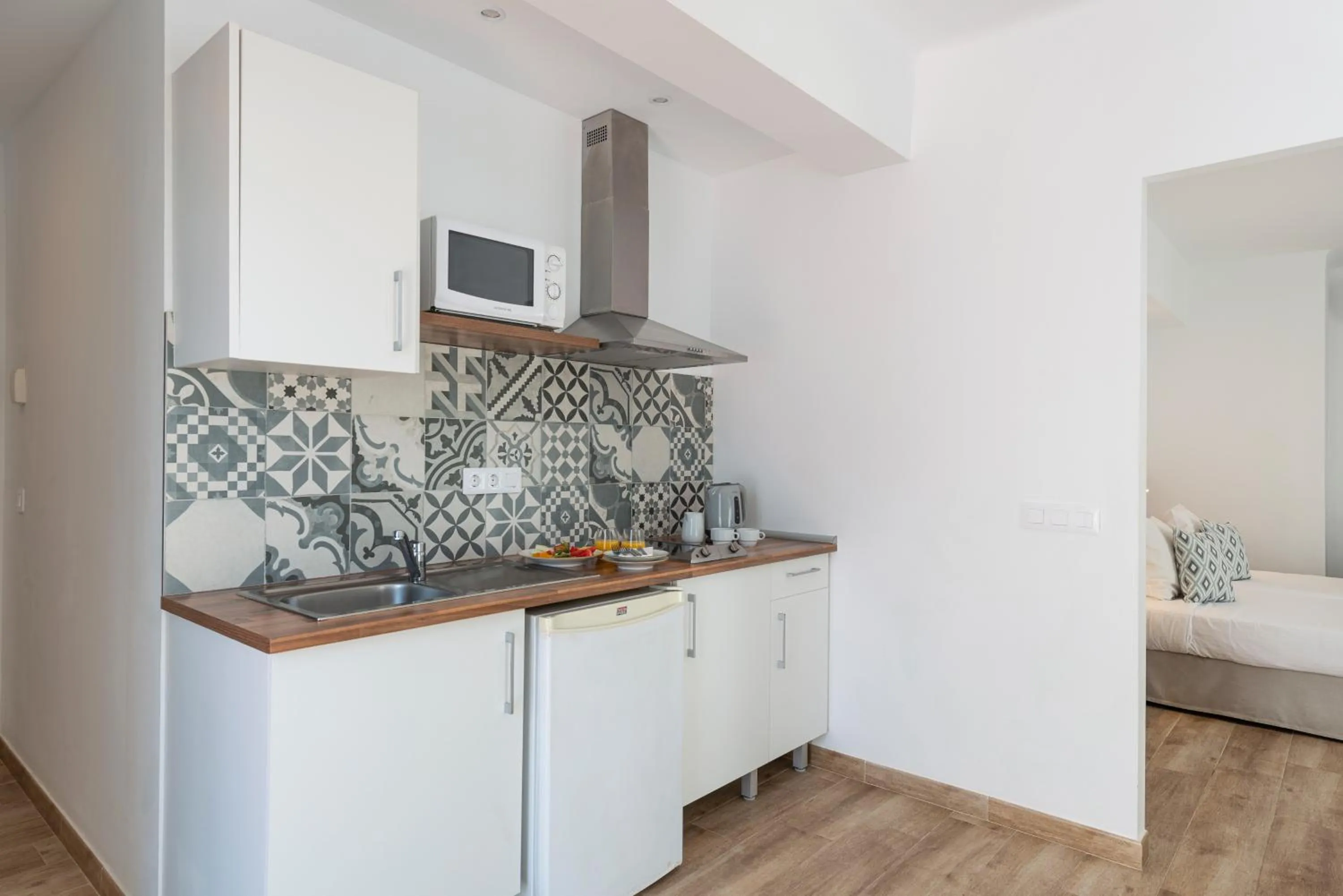 Kitchen or kitchenette in Villa Real Club Apartments