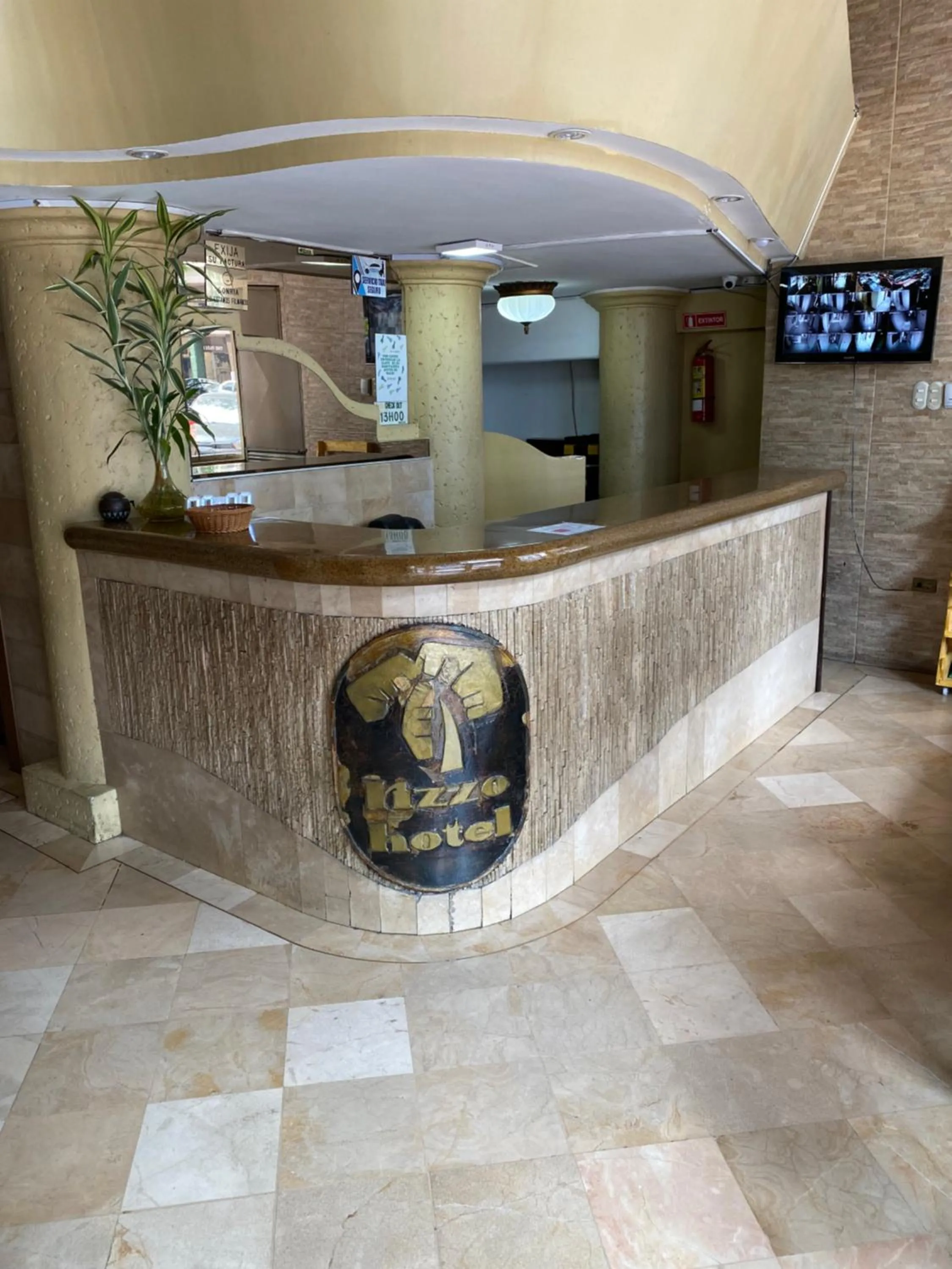 Lobby or reception in Hotel Rizzo