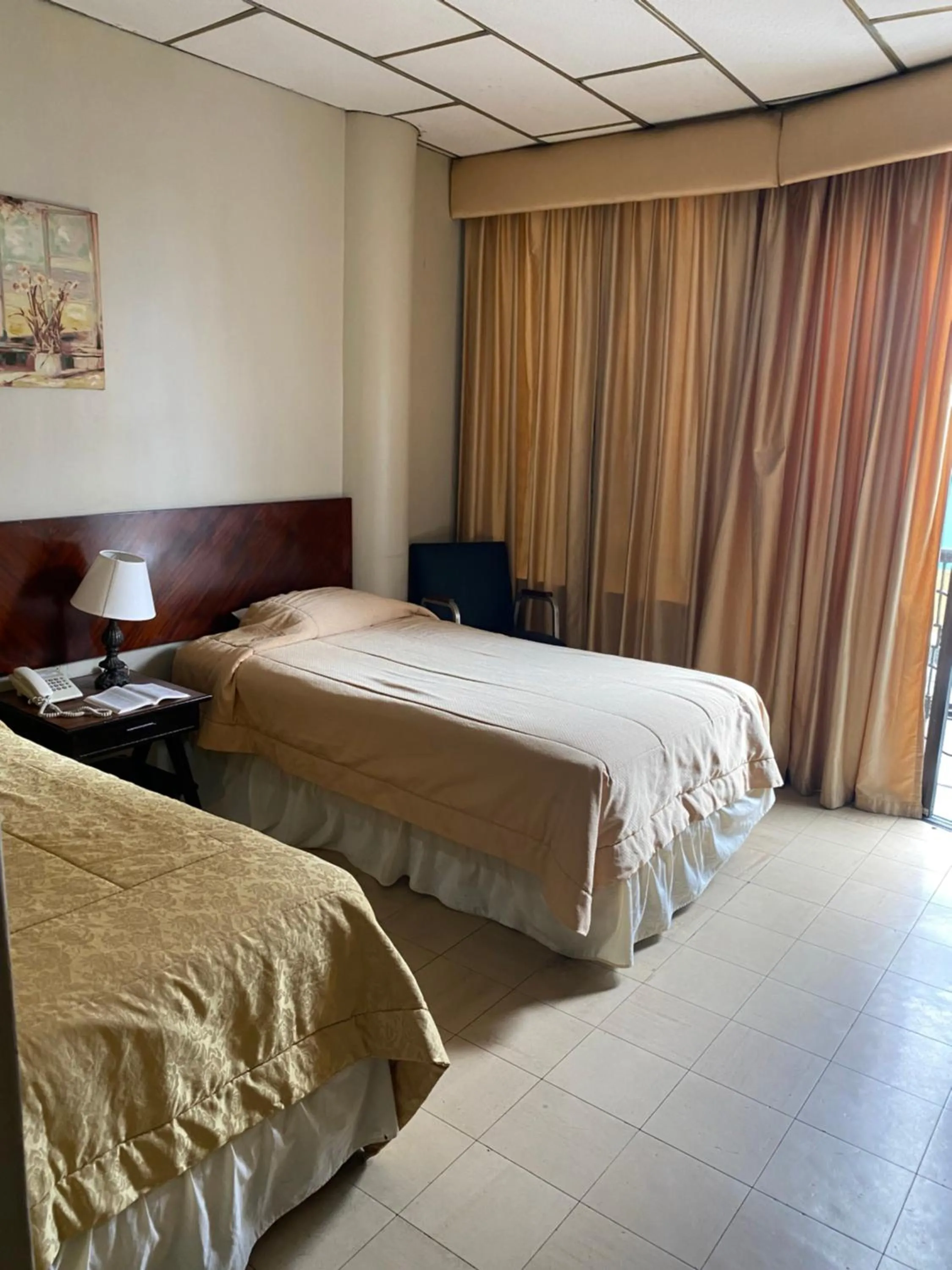 Bed in Hotel Rizzo