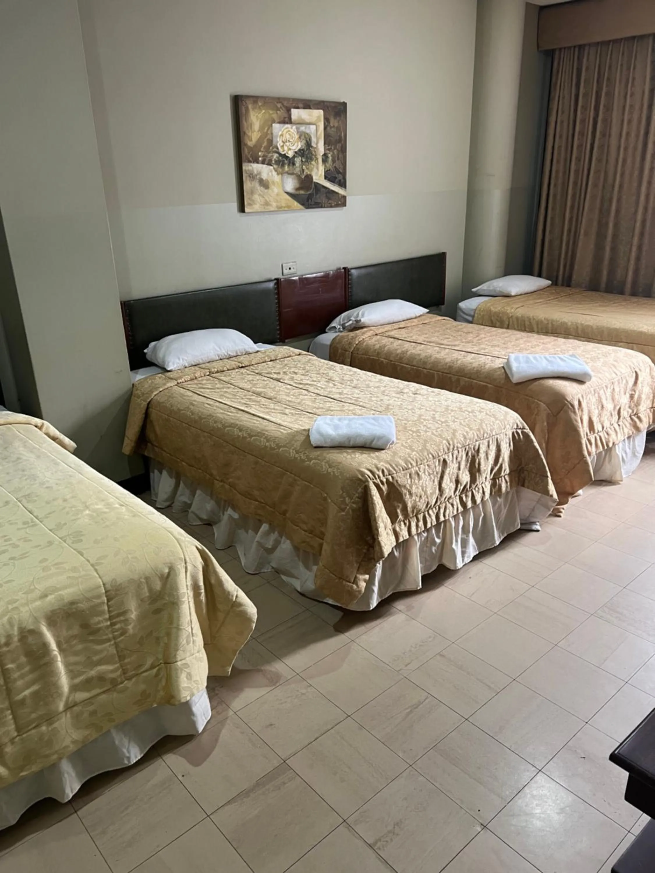 Bed in Hotel Rizzo