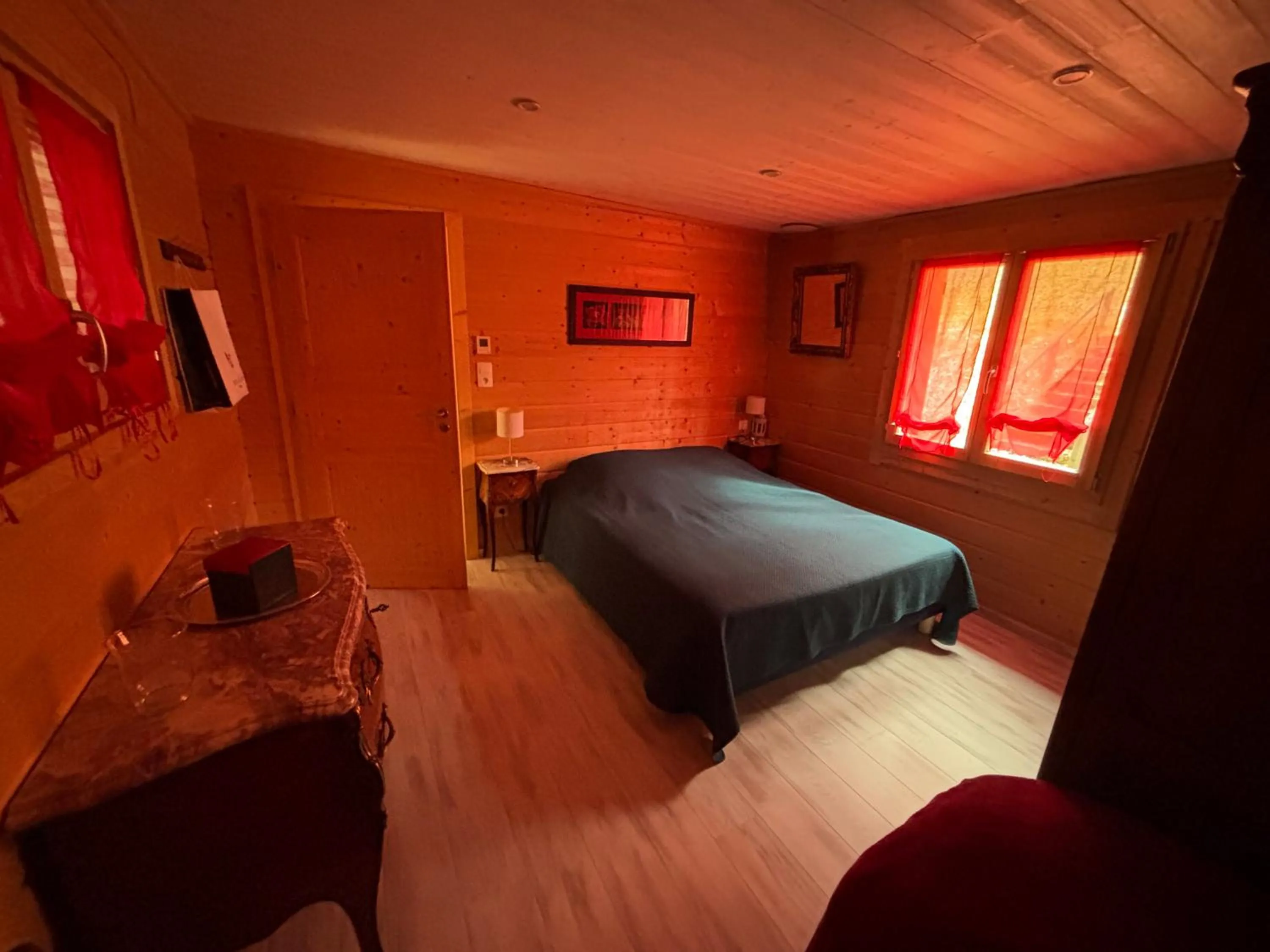 Bed in chalet vosgien