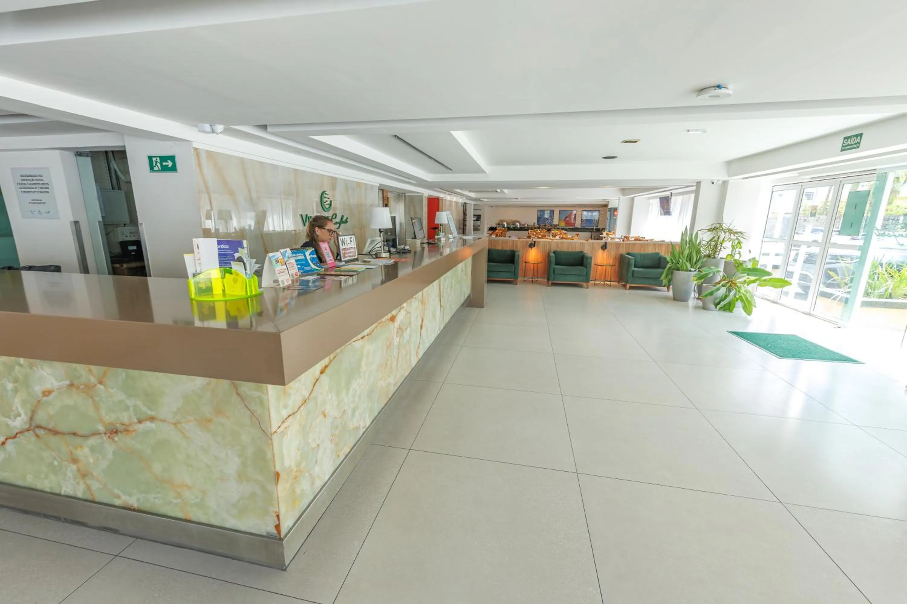Lobby or reception in Hotel Village Confort