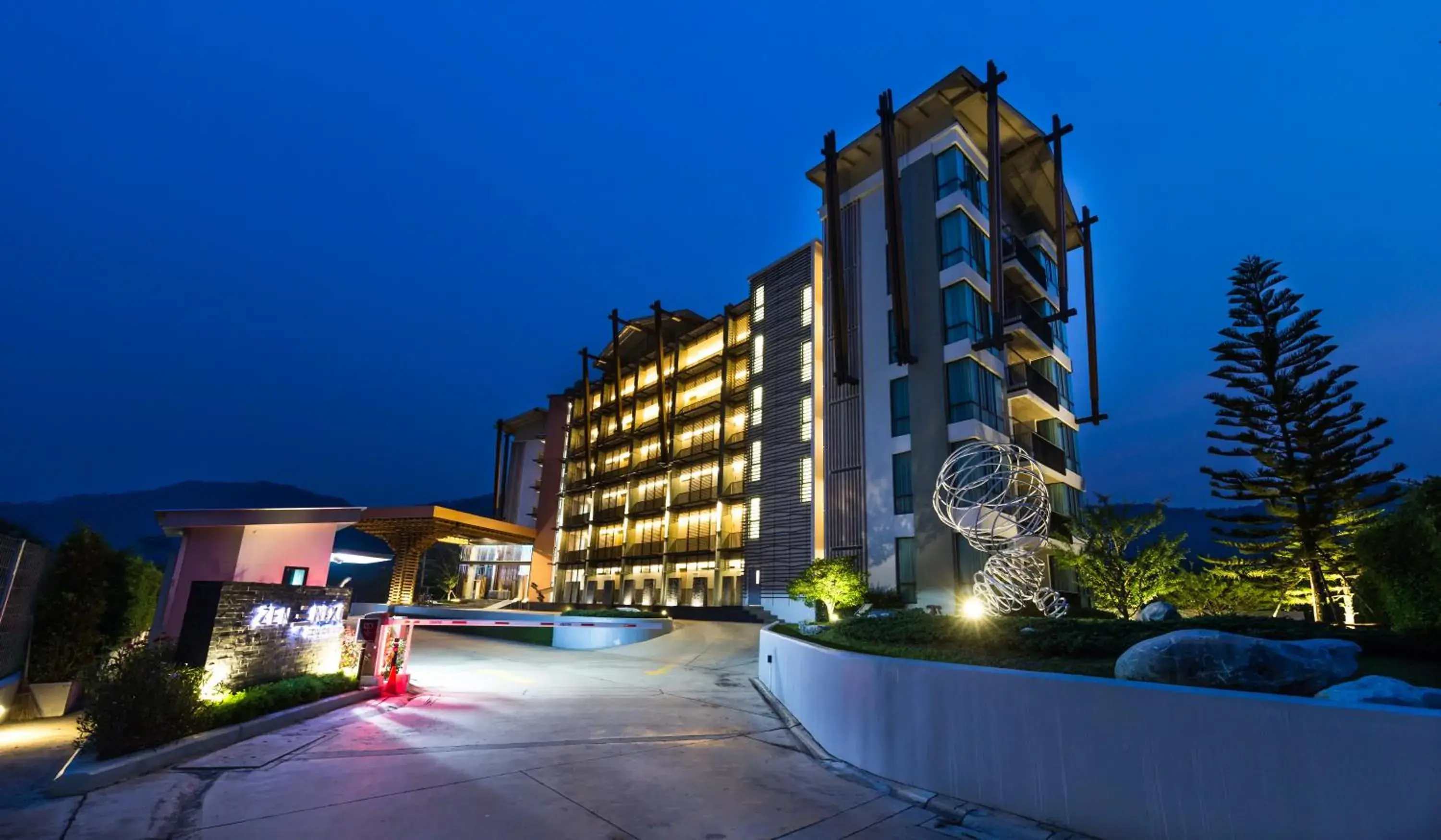 Facade/entrance in Zen Next Khao Yai By ZV Facade/entrance in Zen Next Khao Yai By ZV